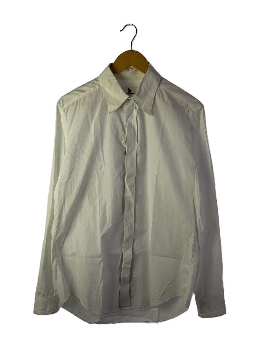 Hidden Placket Button Up Shirt