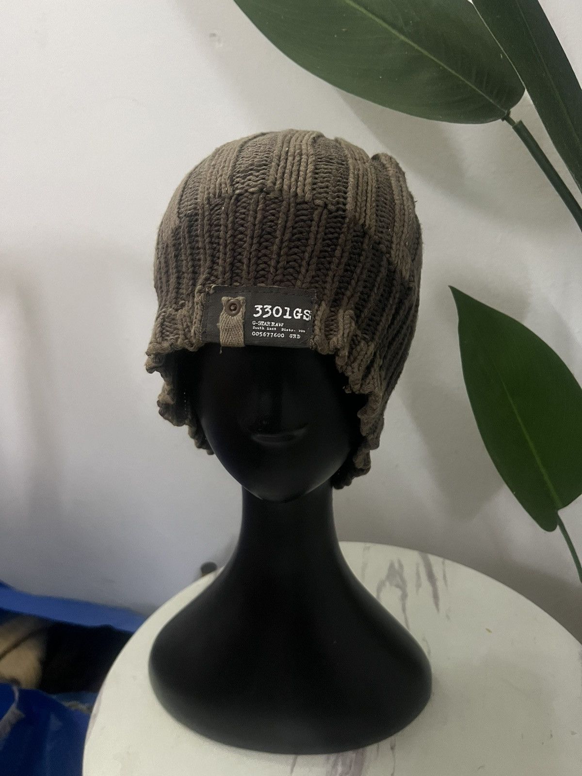 Japanese Brand × Vintage VINTAGE G-STAR RAW BEANIE HAT Size ONE SIZE - 1 Thumbnail