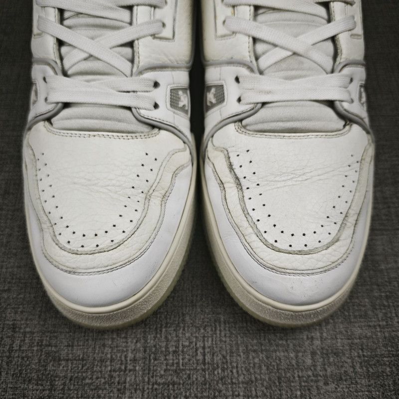 Louis Vuitton Louis Vuitton Trainer White Low-Top Fashion Sneakers - Size US 9.5 / EU 42-43 - 7 Thumbnail