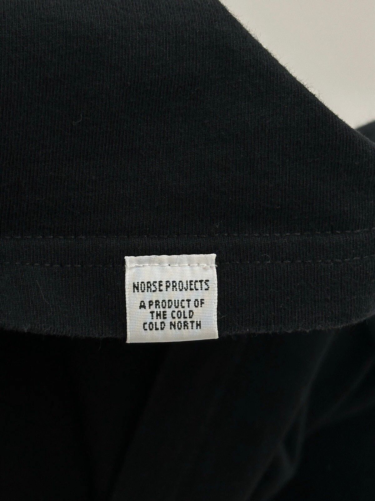 Norse Projects Norse Project T-shirt Tee Black Mens Size US S / EU 44-46 / 1 - 9 Thumbnail