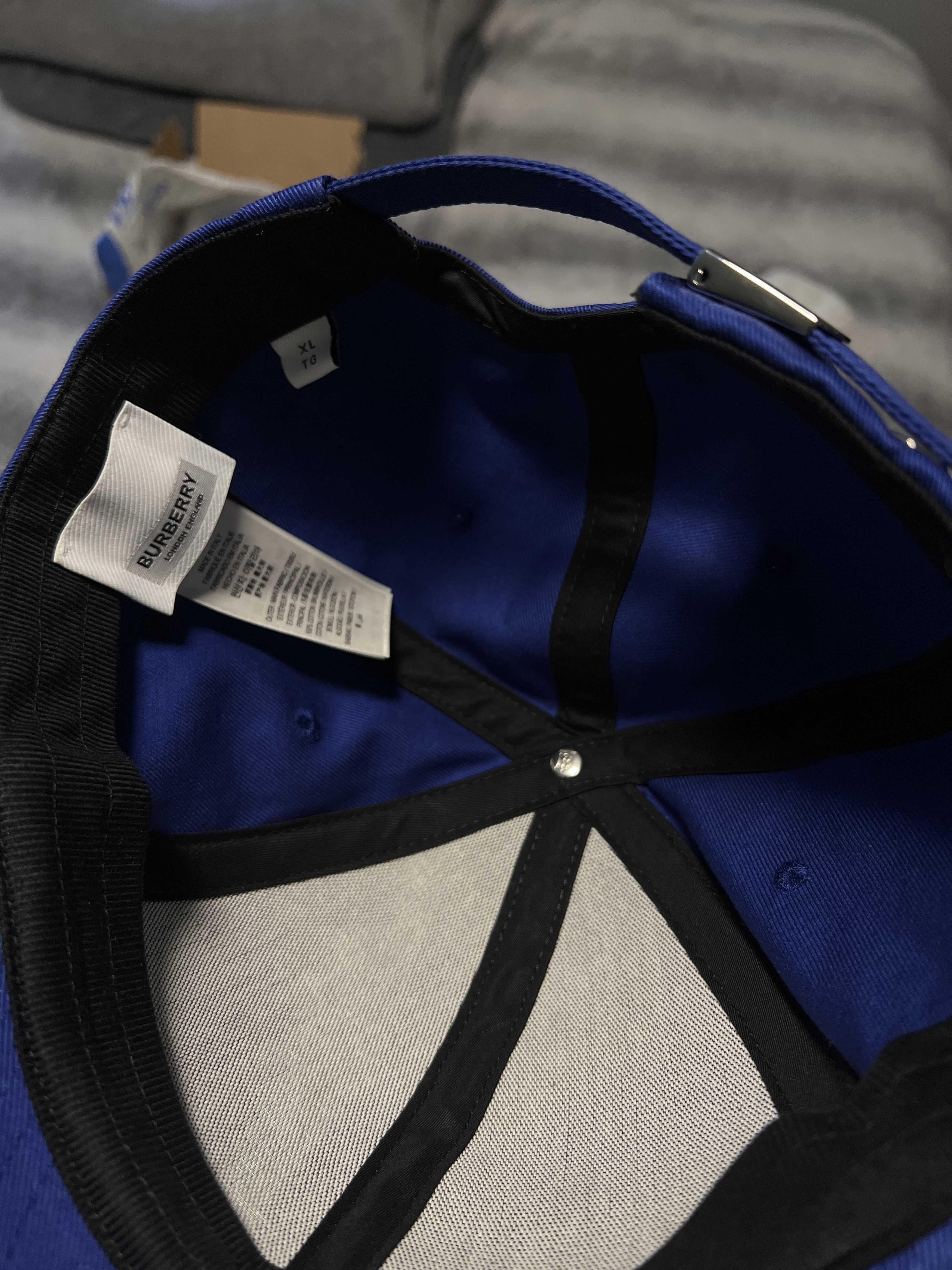 Burberry Burberry Horseferry Logo Baseball Cap XL Size ONE SIZE - 3 Thumbnail