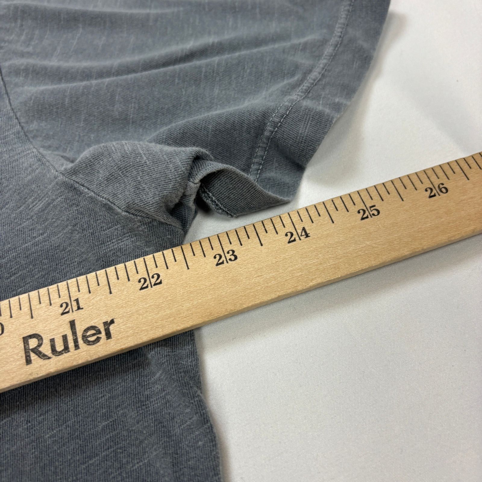 Buck Mason Buck Mason Curved Hem Slub Cotton Short Sleeve T Shirt Large Size US L / EU 52-54 / 3 - 4 Thumbnail