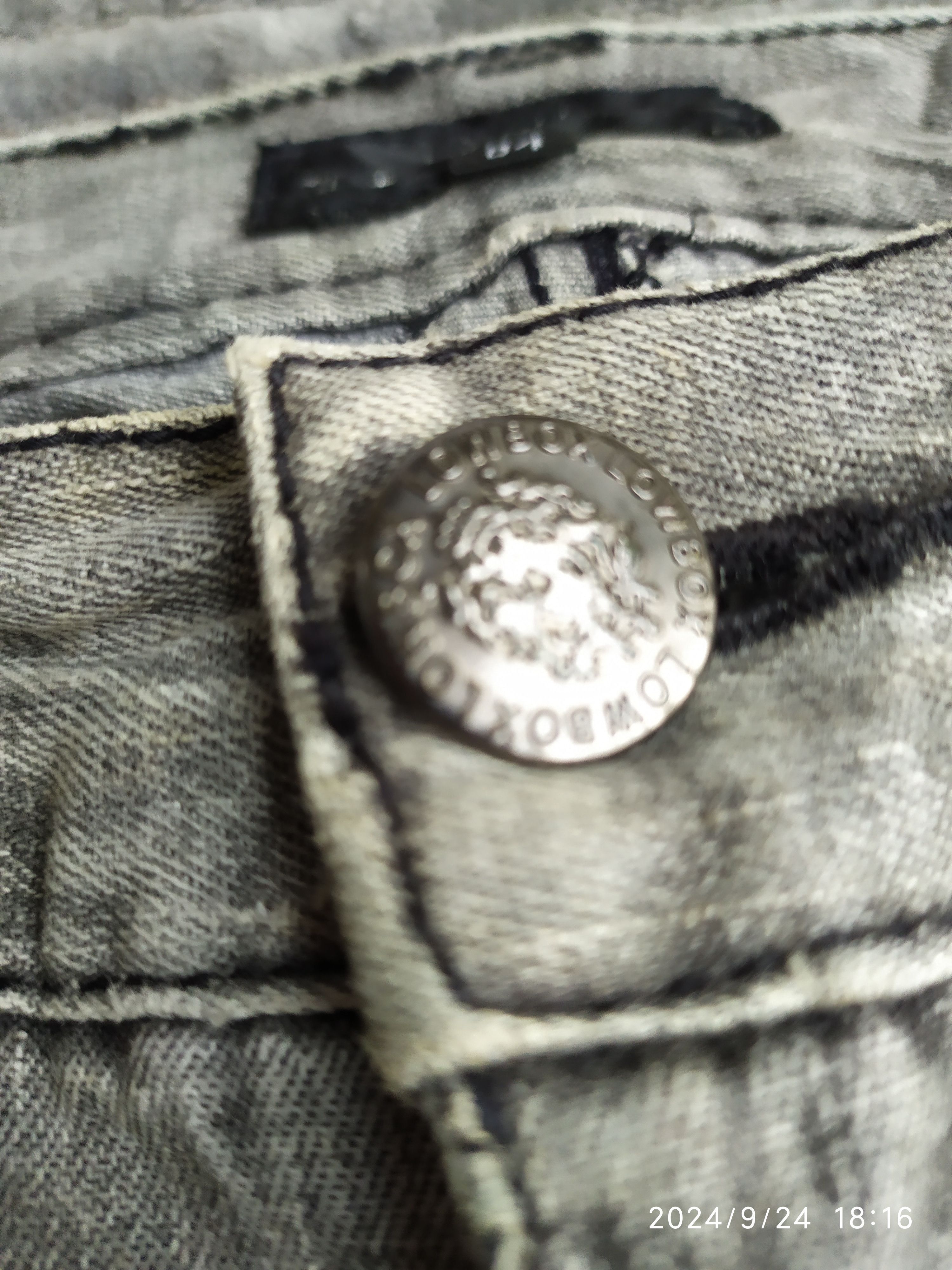 20471120 × If Six Was Nine × Japanese Brand Seditionaries Lowbox Flared Multipocket Denim Size US 31 - 3 Thumbnail