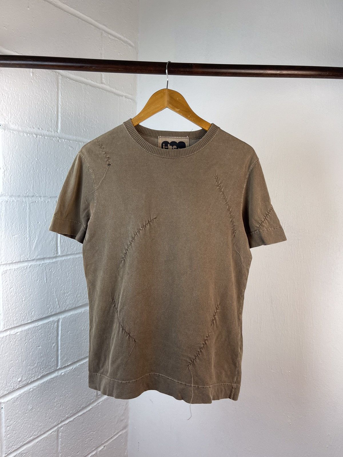 Hysteric Glamour × Le Grande Bleu (L.G.B.) × PPFM 009 I-bee Cut Sewing Faded Brown Tee Size US M / EU 48-50 / 2 - 1 Thumbnail