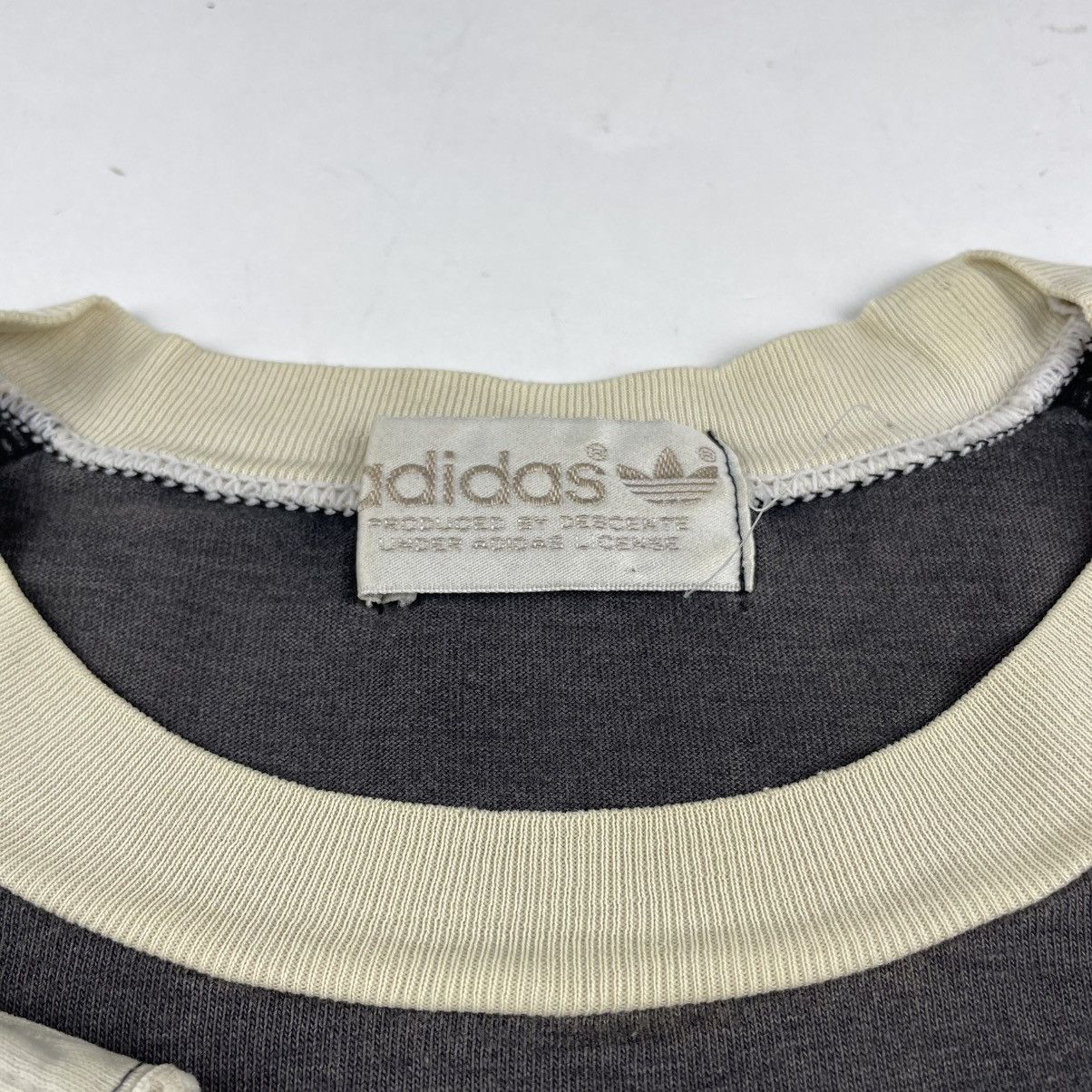 Adidas × Descente × Vintage Vintage 90’s Adidas Descente Trefoil T-Shirt Size M-L Japan Size US L / EU 52-54 / 3 - 4 Thumbnail