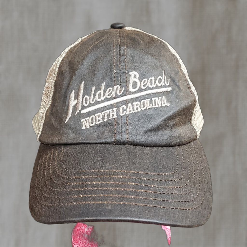 Vintage Holden Baseball Hat Adult Adjustable NC Beach Strapback Brown Size ONE SIZE - 1 Thumbnail