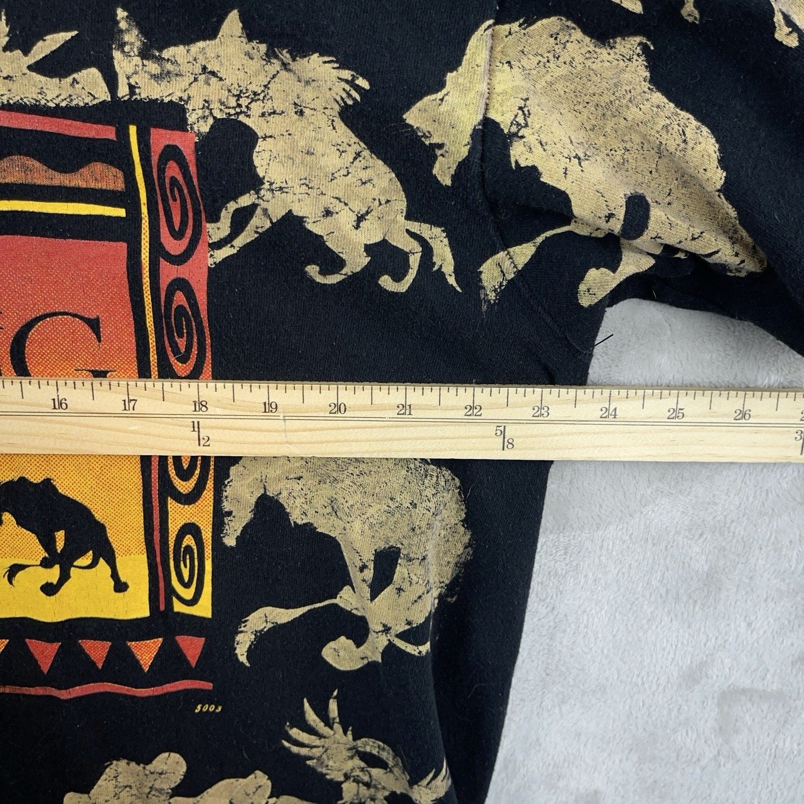 Disney Vintage 90s Disney Lion King Jerry Leigh AOP Simba T Shirt Size US XL / EU 56 / 4 - 9 Thumbnail