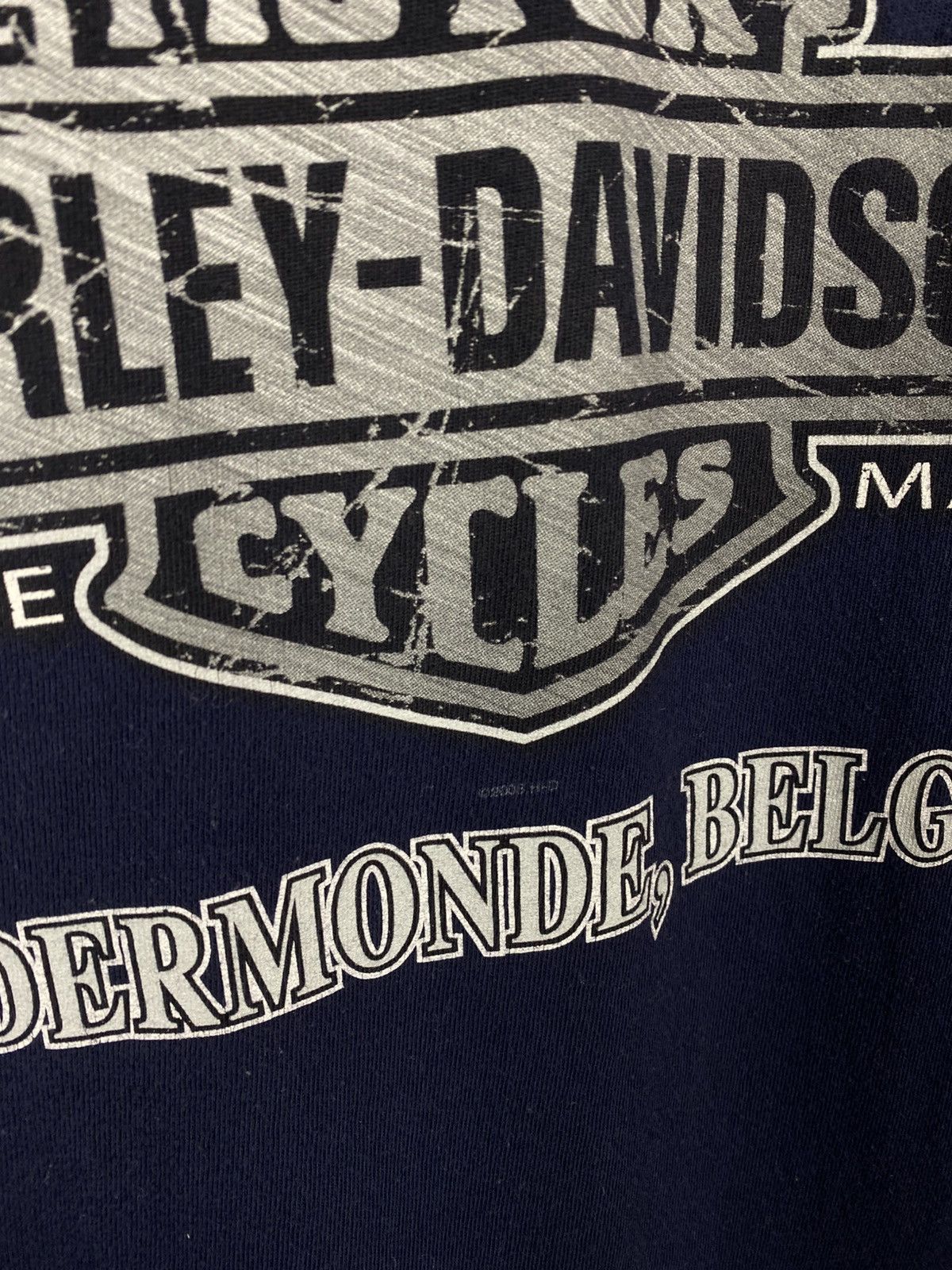 Harley Davidson 🔥Vintage 00s Sweatshirt Long Sleeve Harley Davidson America🔥 Size US L / EU 52-54 / 3 - 14 Thumbnail