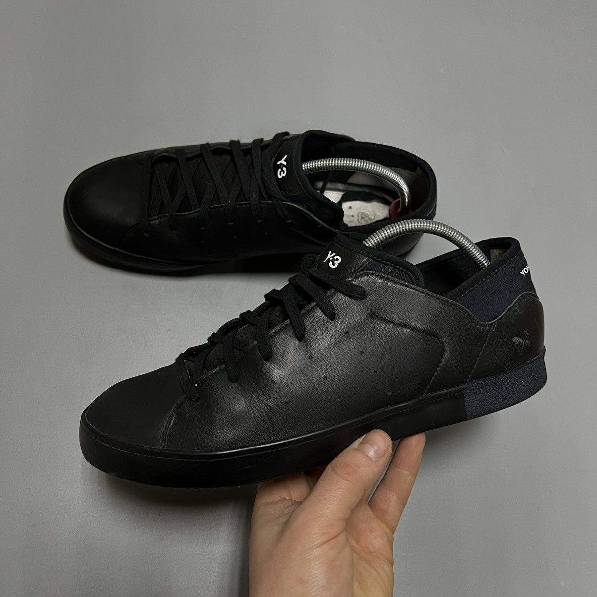 Adidas Y-3 Yohji Yamamoto Stan Smith 2015 black sneakers