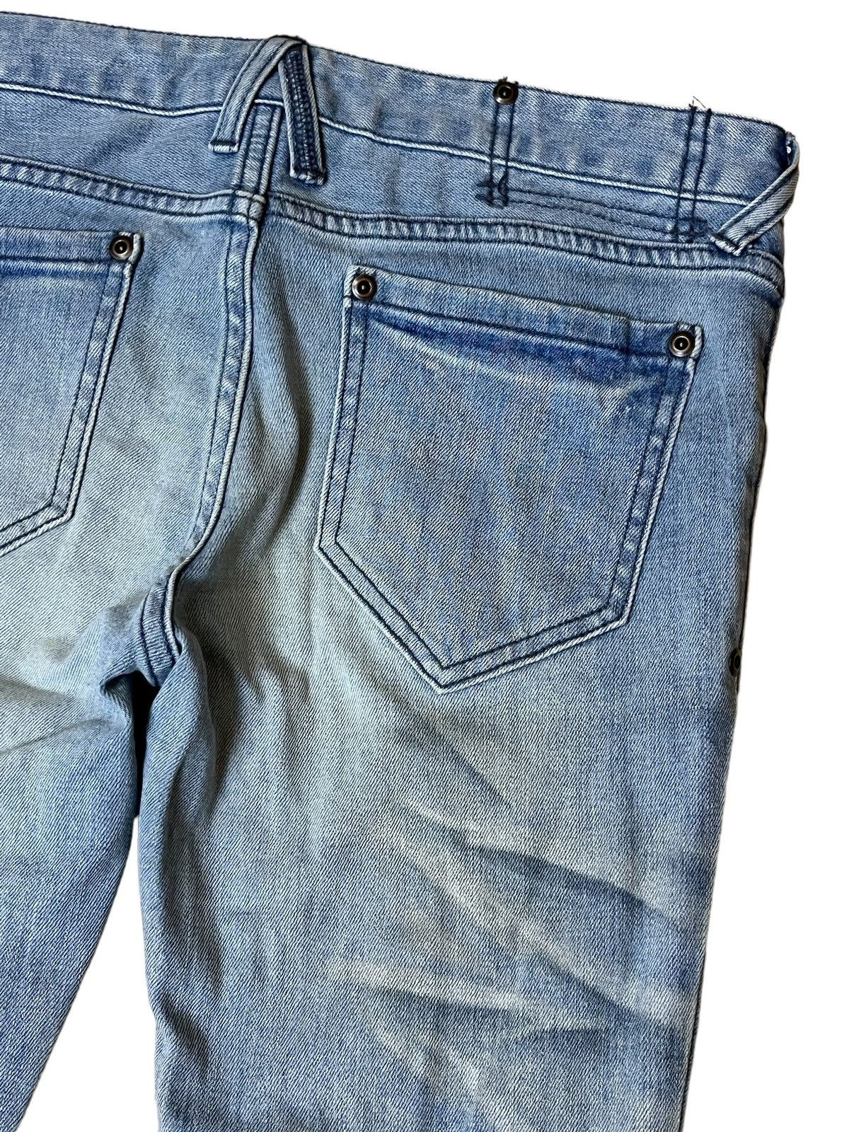 Tornado Mart VINTAGE TORNADO MART STRETCH COTTON SKINNY FADE JEANS Size US 30 / EU 46 - 7 Thumbnail