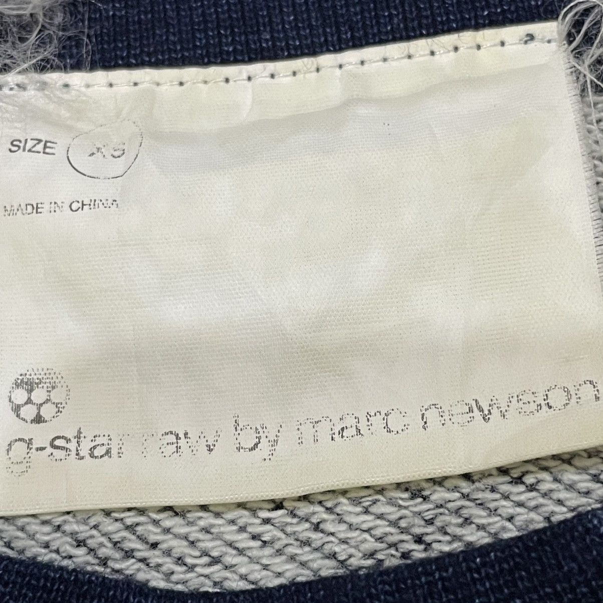 G-Star × Marc Newson STAR RAW by Marc Newson Sweatshirt XS Navy Blue Diagonal Size US XS / EU 42 / 0 - 5 Thumbnail