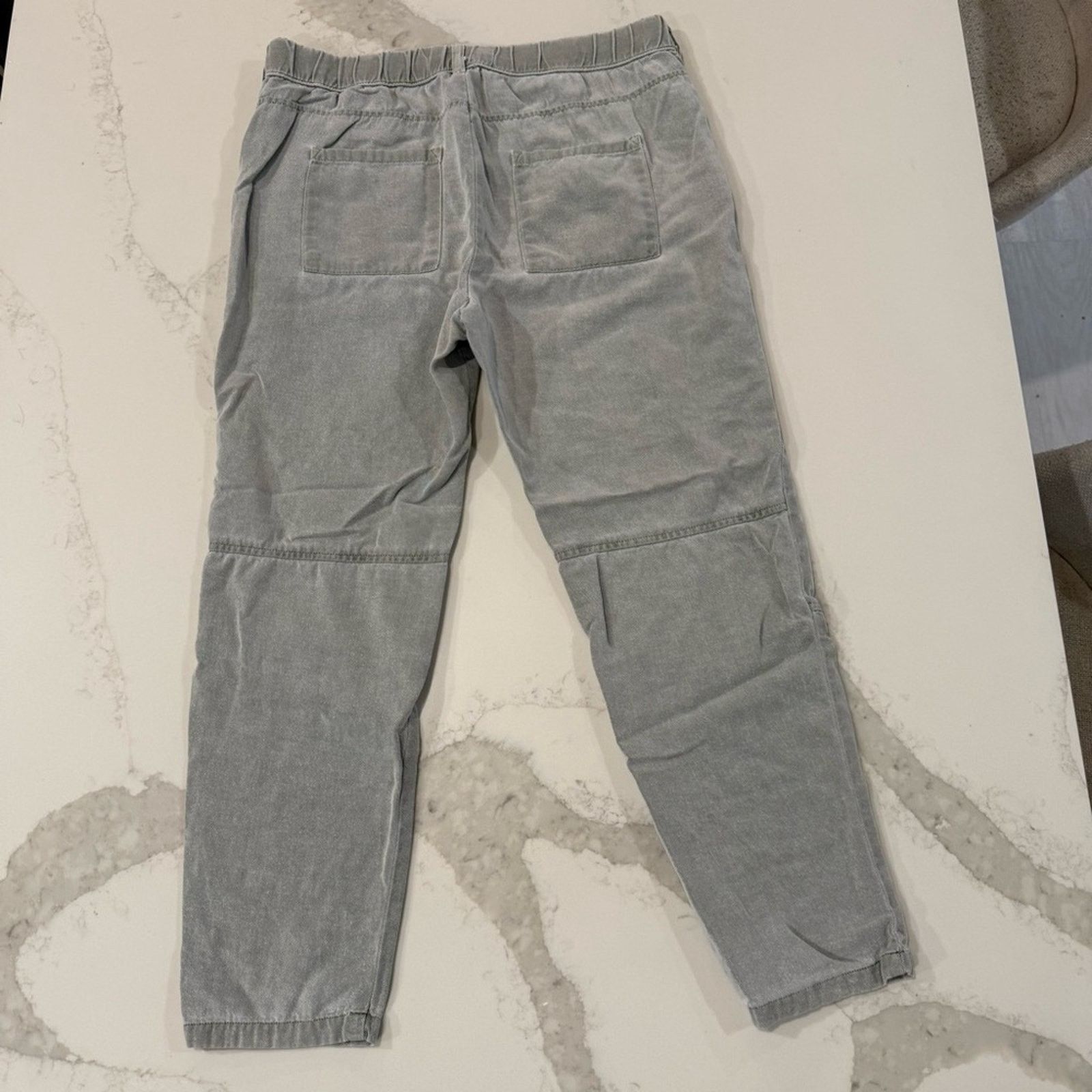 Anthropologie Cloth & Stone Mineral Wash Straight Leg Pants Women’s Medium Size 30" / US 8 / IT 44 - 5 Thumbnail
