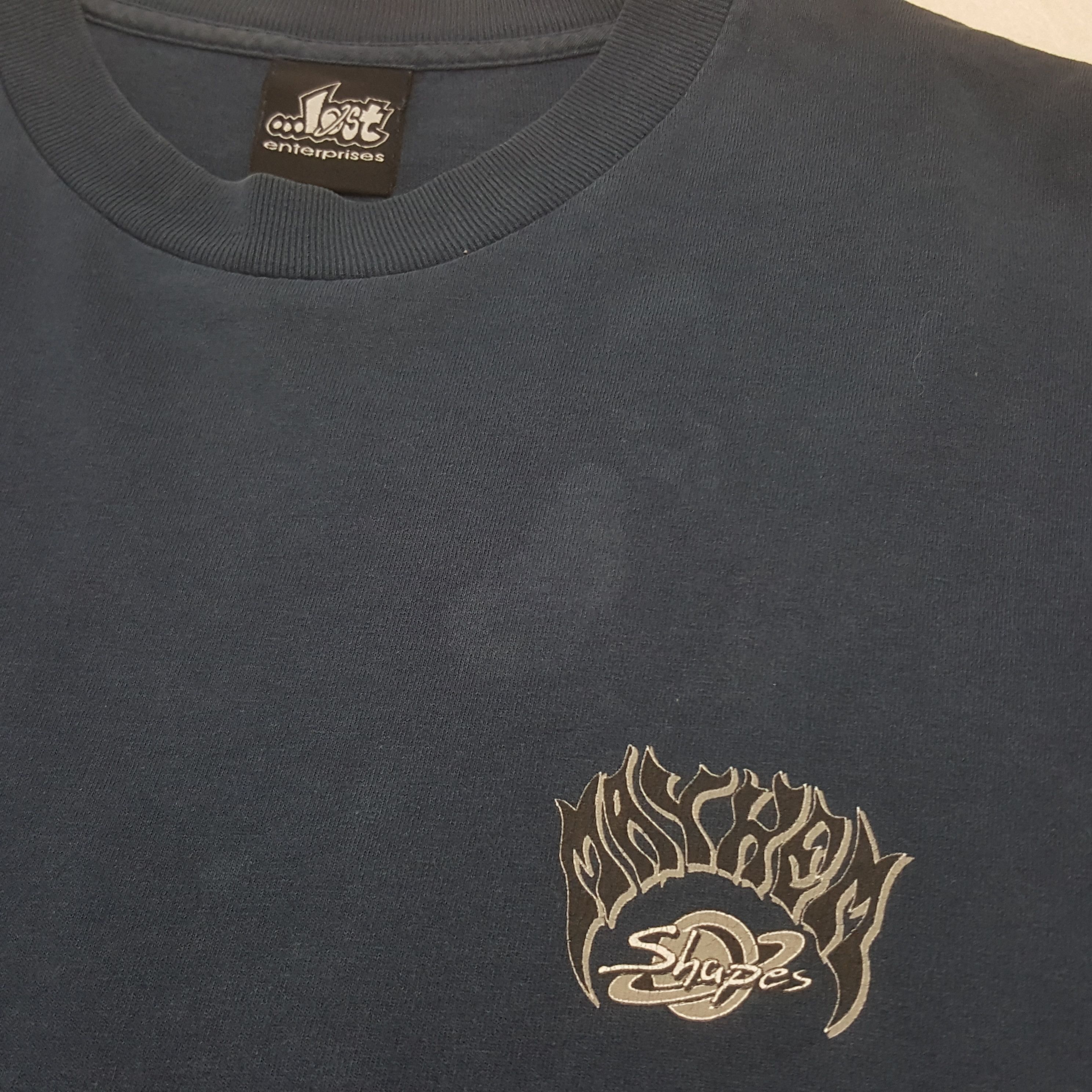 Lost Enterprises Vintage Lost Enterprises Mayhem Shapes Tshirt Size US L / EU 52-54 / 3 - 7 Thumbnail