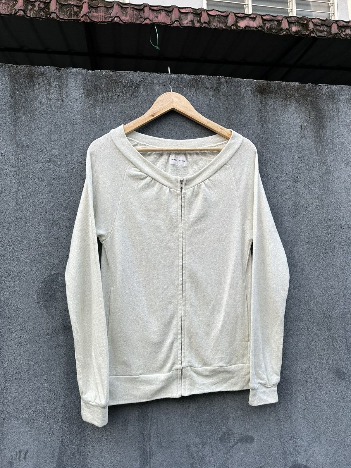 Issey Miyake TSUMORI CHISATO ZIPPER CREWNECK (WOMAN) Size US XS / EU 42 / 0 - 3 Thumbnail