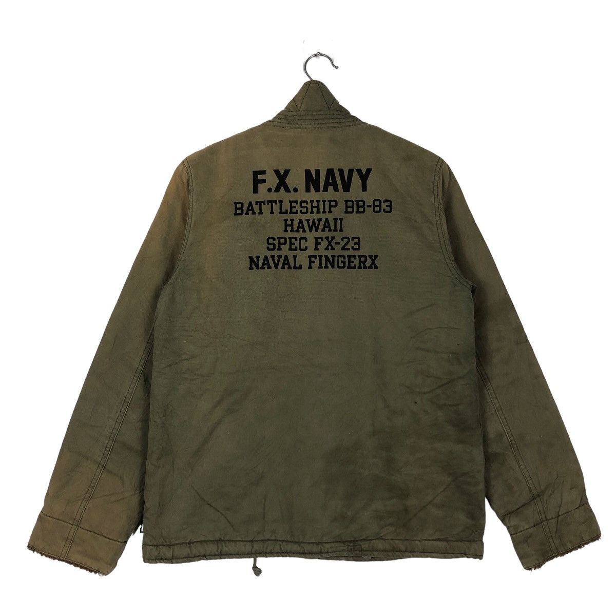 Japanese Brand 🔥Sun Faded Design Hunting Jacket F.X. Marines Military Size US M / EU 48-50 / 2 - 8 Thumbnail
