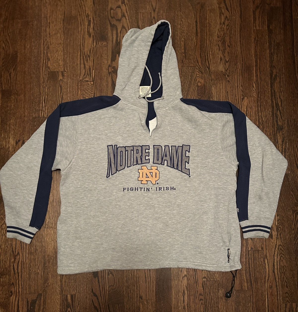 Lee Vintage Notre Dame Hoodie Size US XL / EU 56 / 4 - 1 Thumbnail