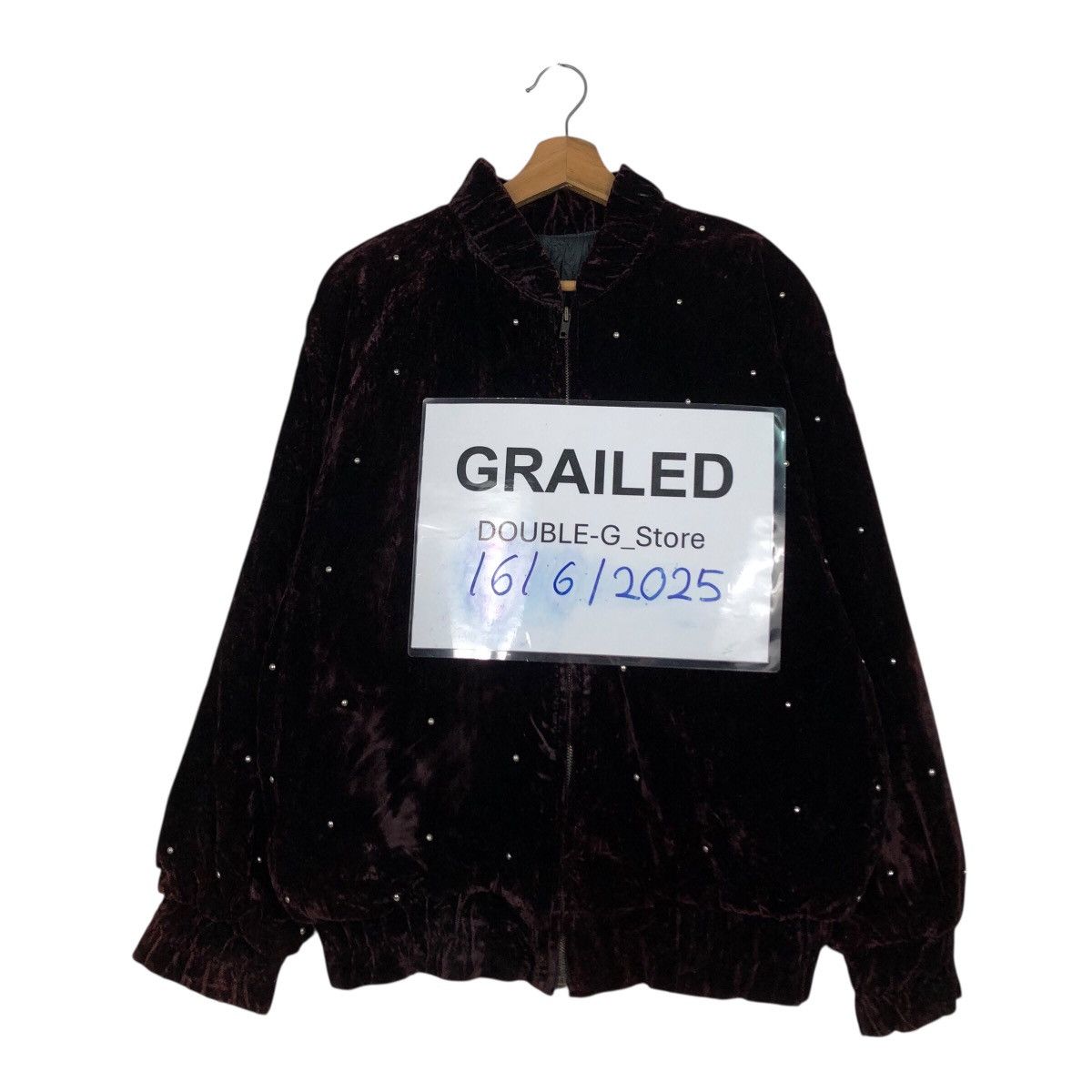 Japanese Brand 📌Vintage Velvet Bombet Jacket Hei Rim Issey Miyake Size US M / EU 48-50 / 2 - 1 Thumbnail