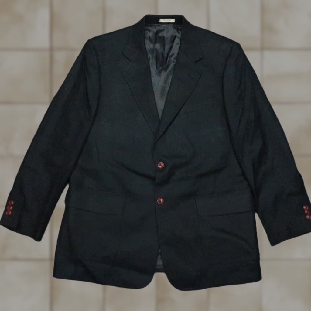 Orvis Orvis Blazer 42 Regular Blue Silk Solid Sport Coat Mens Size US XL / EU 56 / 4 - 1 Thumbnail