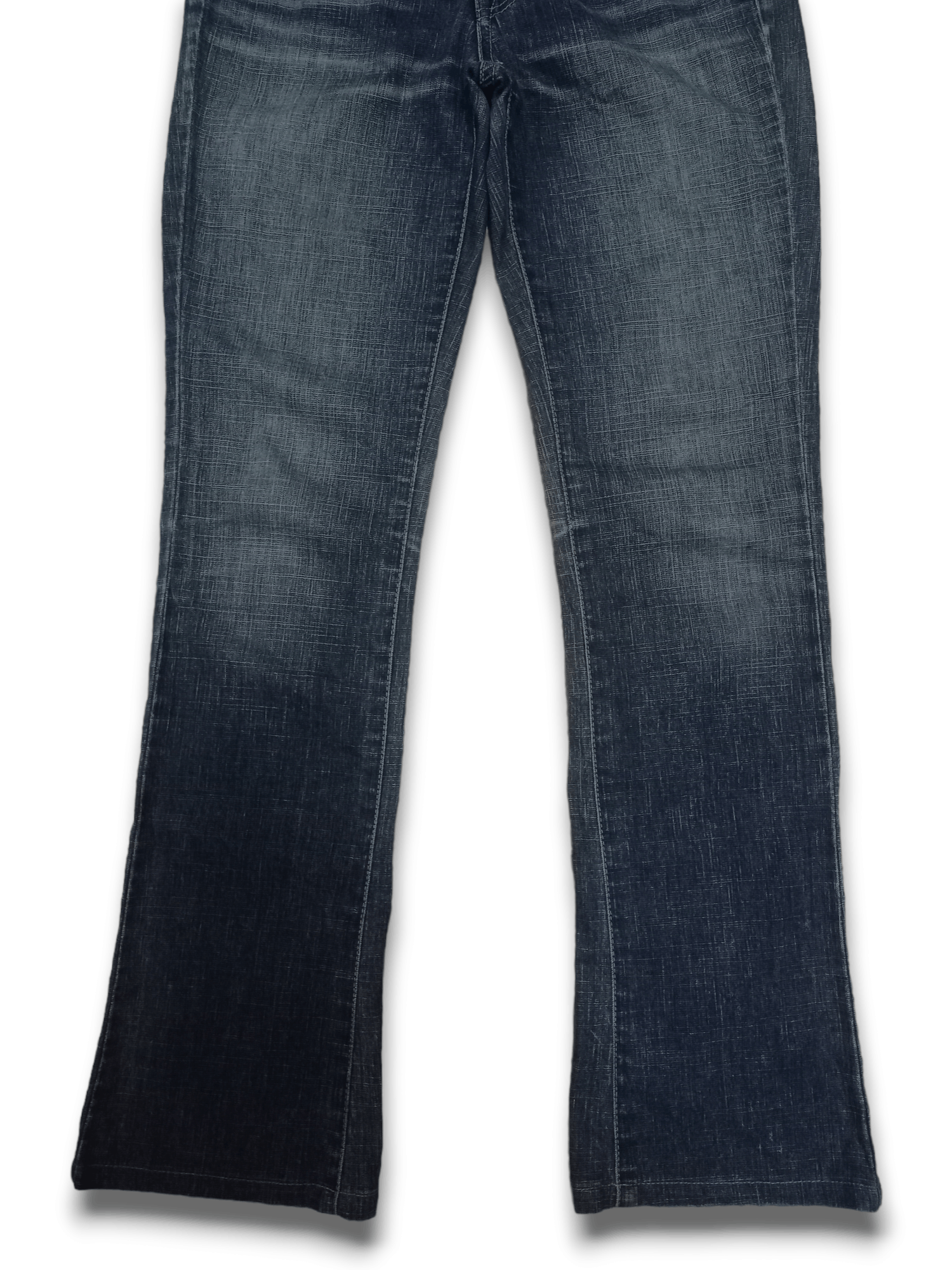 Designer × Marithe + Francois Girbaud Vintage MFG Blue Wash Classic Style Flare Jeans Size US 28 / EU 44 - 7 Thumbnail