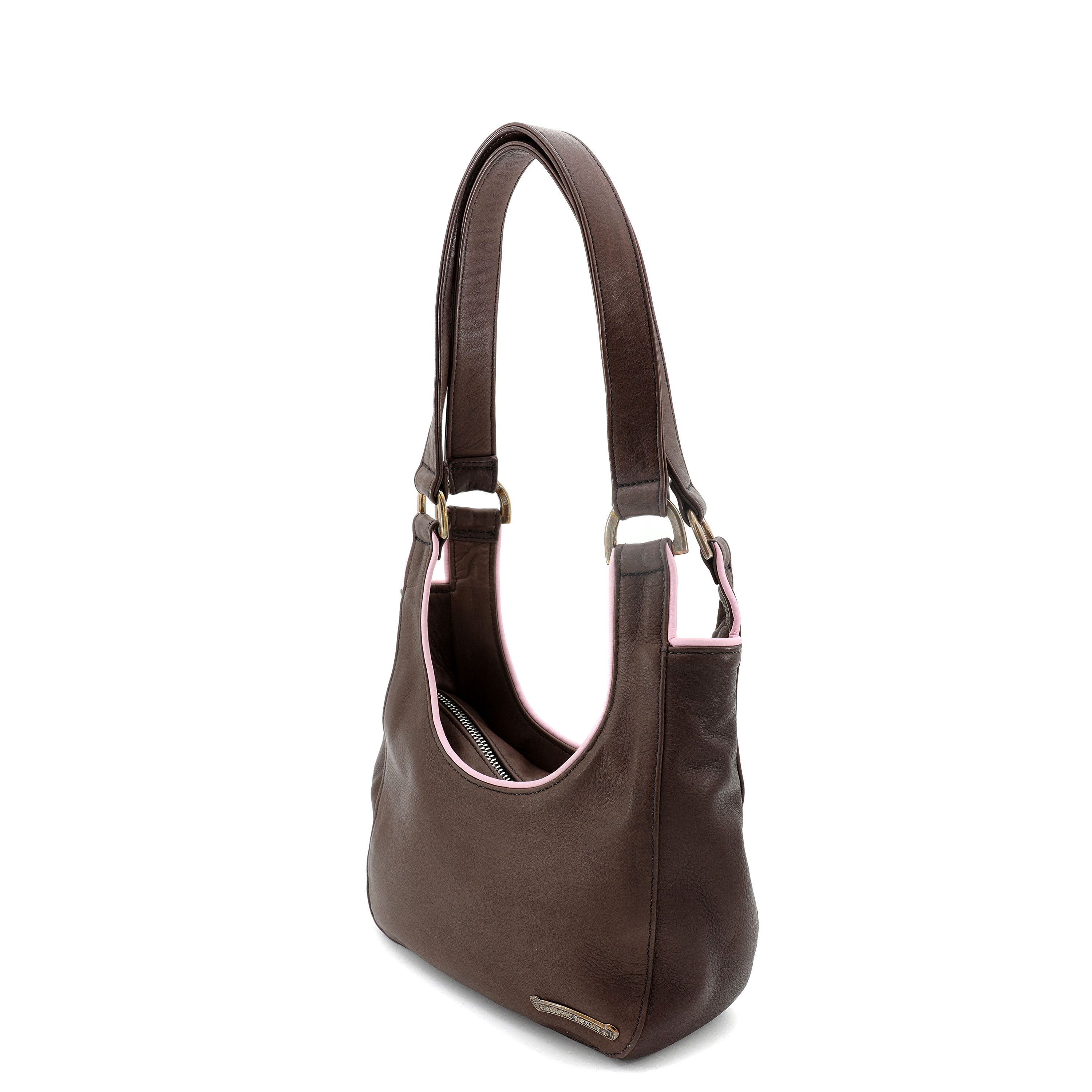 Chrome Hearts Pink & Brown Shoulder Strap Hobo Bag Size ONE SIZE - 2 Thumbnail