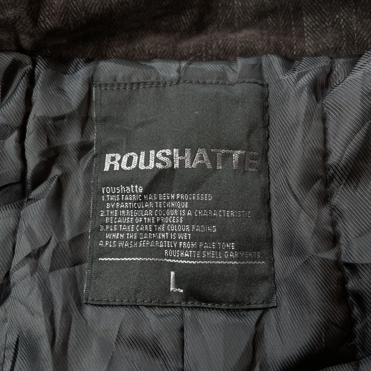 If Six Was Nine 🇯🇵 ROUSHATTE BUTTON UP FULL ZIP CORDUROY PUNK GOTHIC JACKET Size US L / EU 52-54 / 3 - 18 Thumbnail