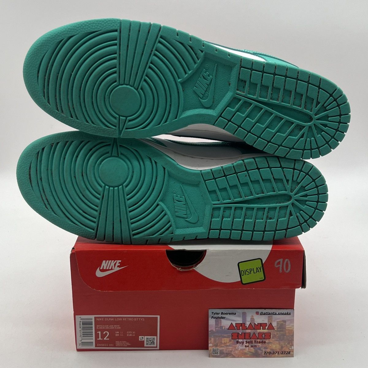 Nike Nike dunk low clear Jade Size US 12 / EU 45 - 8 Thumbnail
