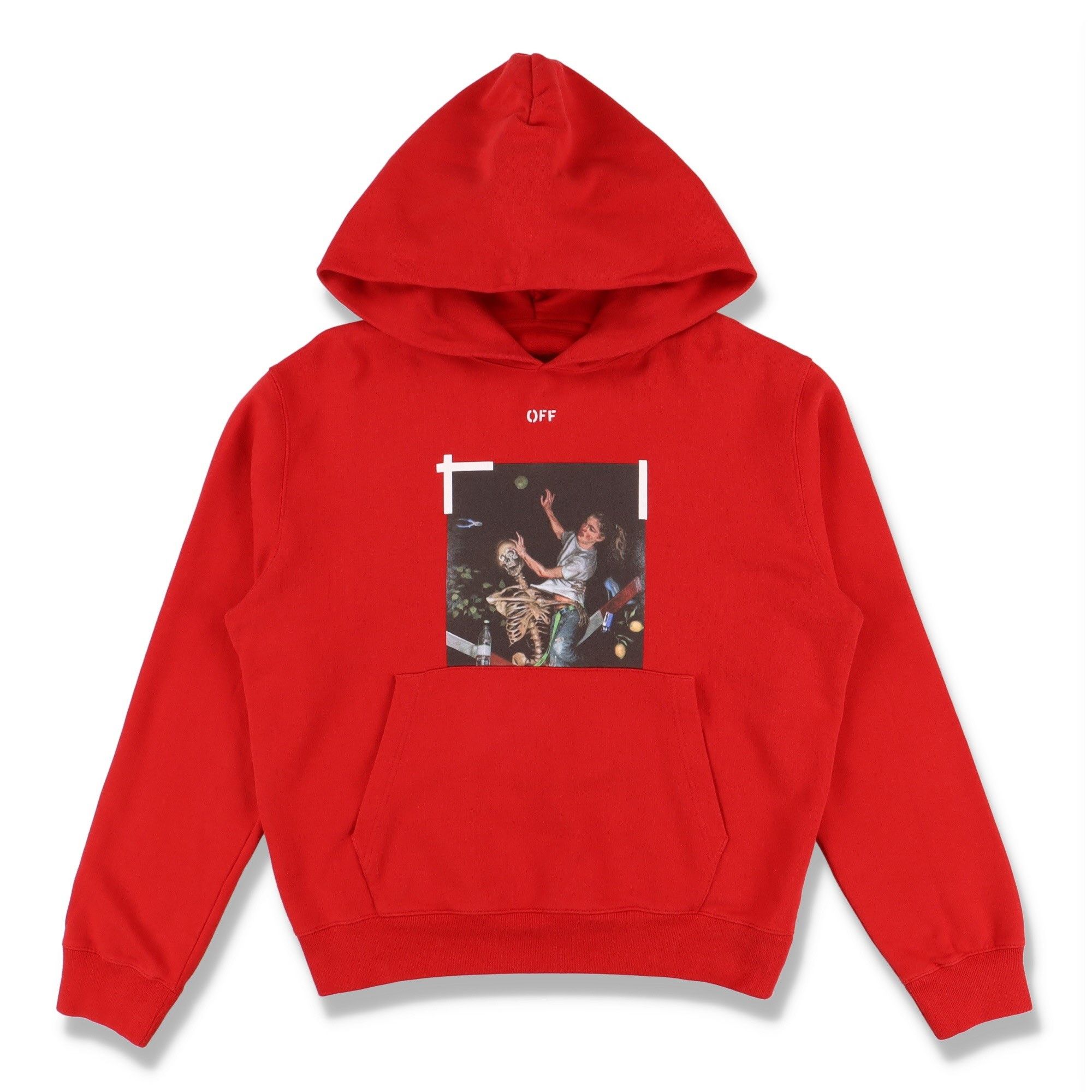 Off-White OFF WHITE Blue multi pascal painting hoodie | Grailed