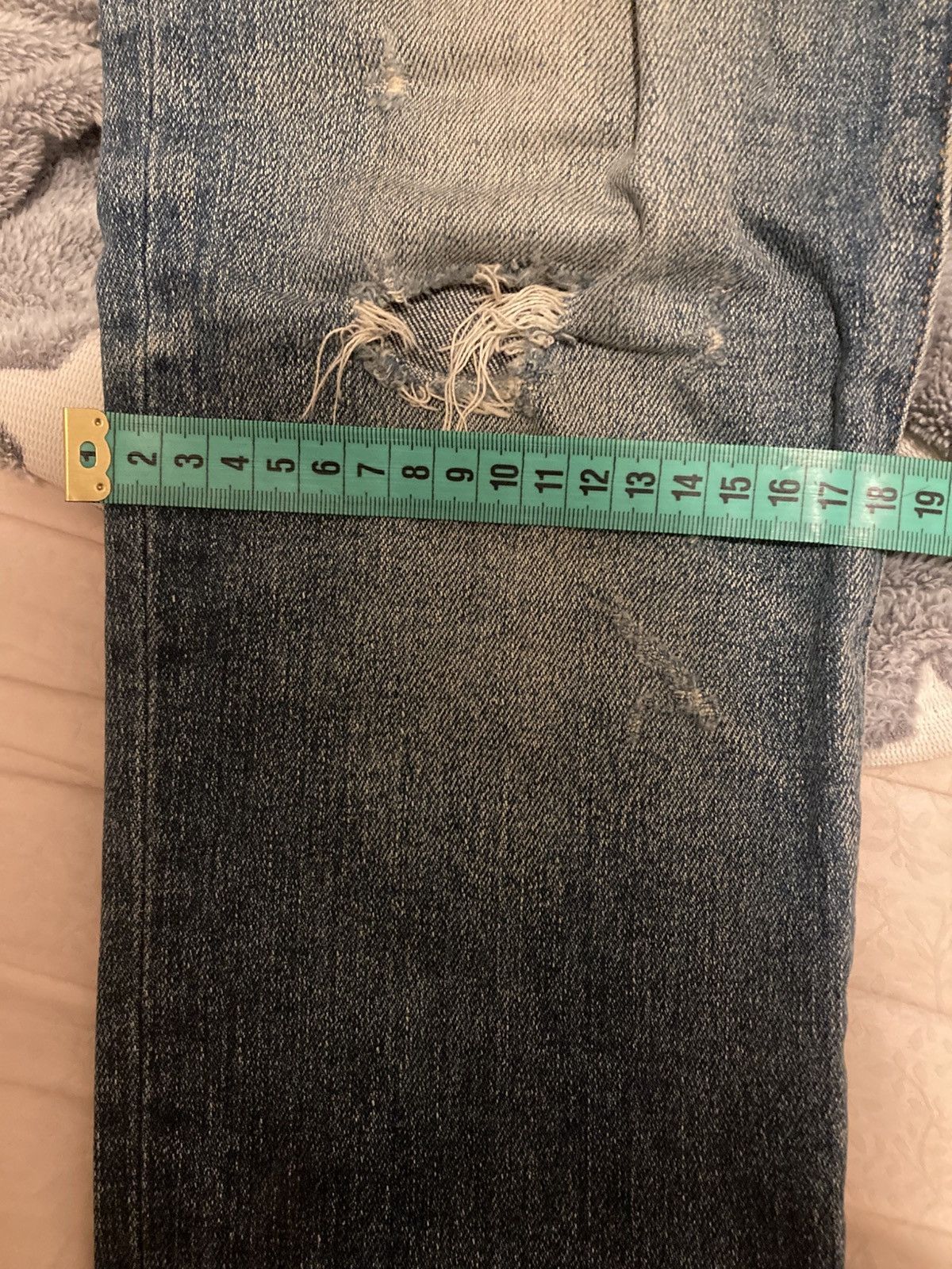 Balmain BALMAIN PARIS Distressed Skinny Jeans Size US 30 / EU 46 - 21 Thumbnail