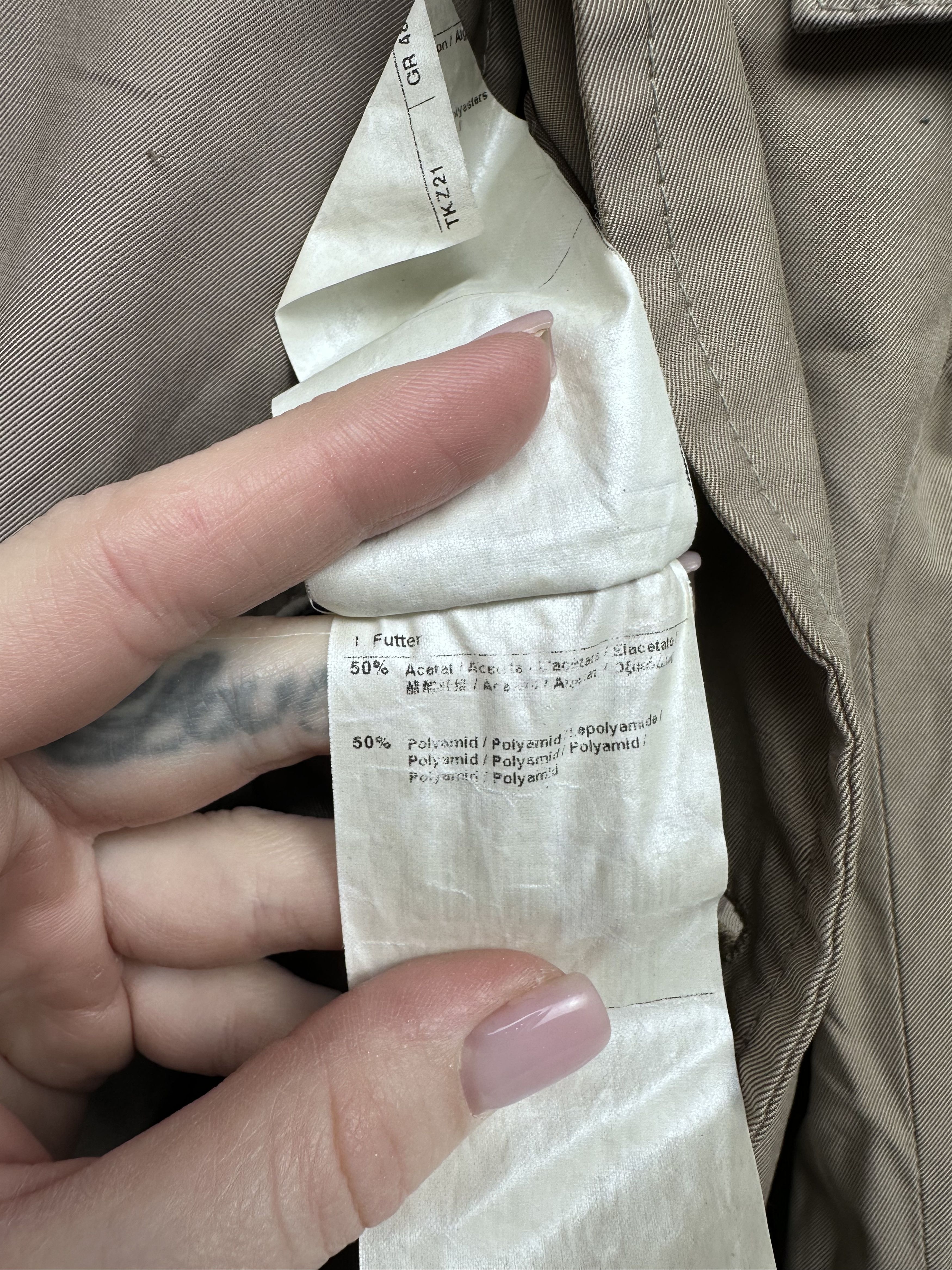 Strellson Strellson Vintage Mens Trench Coat Jacket Size US M / EU 48-50 / 2 - 7 Thumbnail