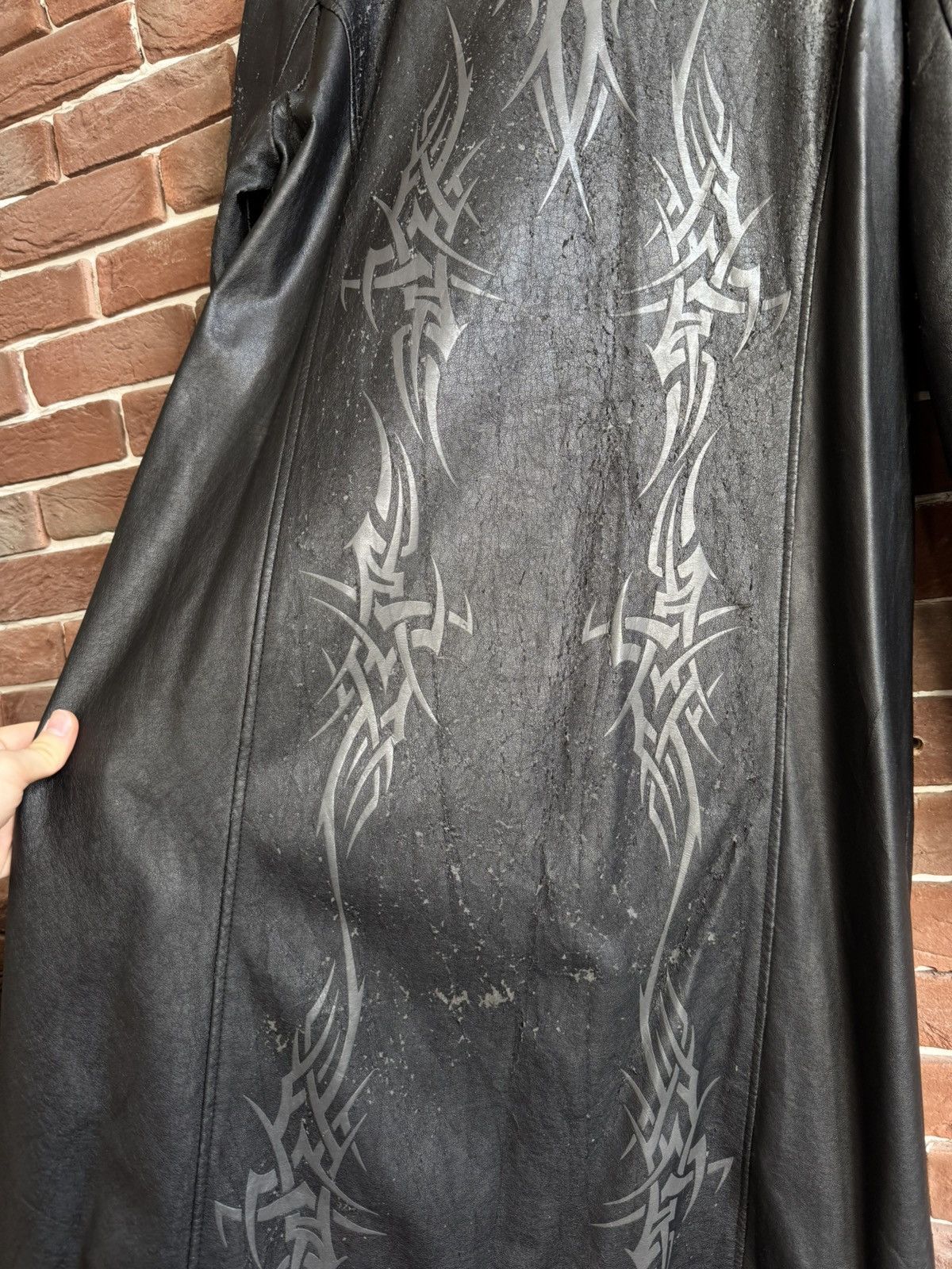 Vintage Vintage Faux Leather Tribal Rave Coat Jacket Rock Punk L Size US L / EU 52-54 / 3 - 20 Thumbnail