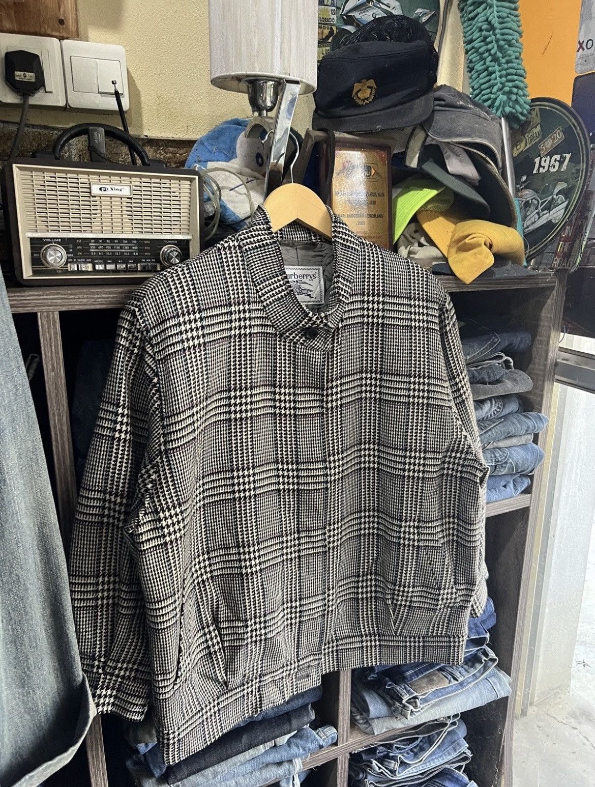 Burberry 🔥Vintage Burberrys’ Zipper Jacket Size L / US 10 / IT 46 - 5 Thumbnail