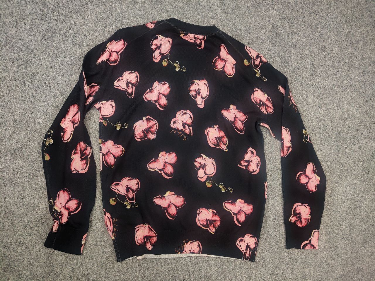 Paul Smith Paul Smith Orchid Logo Cotton Jumper Crew Neck Sweatshirt Size US S / EU 44-46 / 1 - 13 Thumbnail