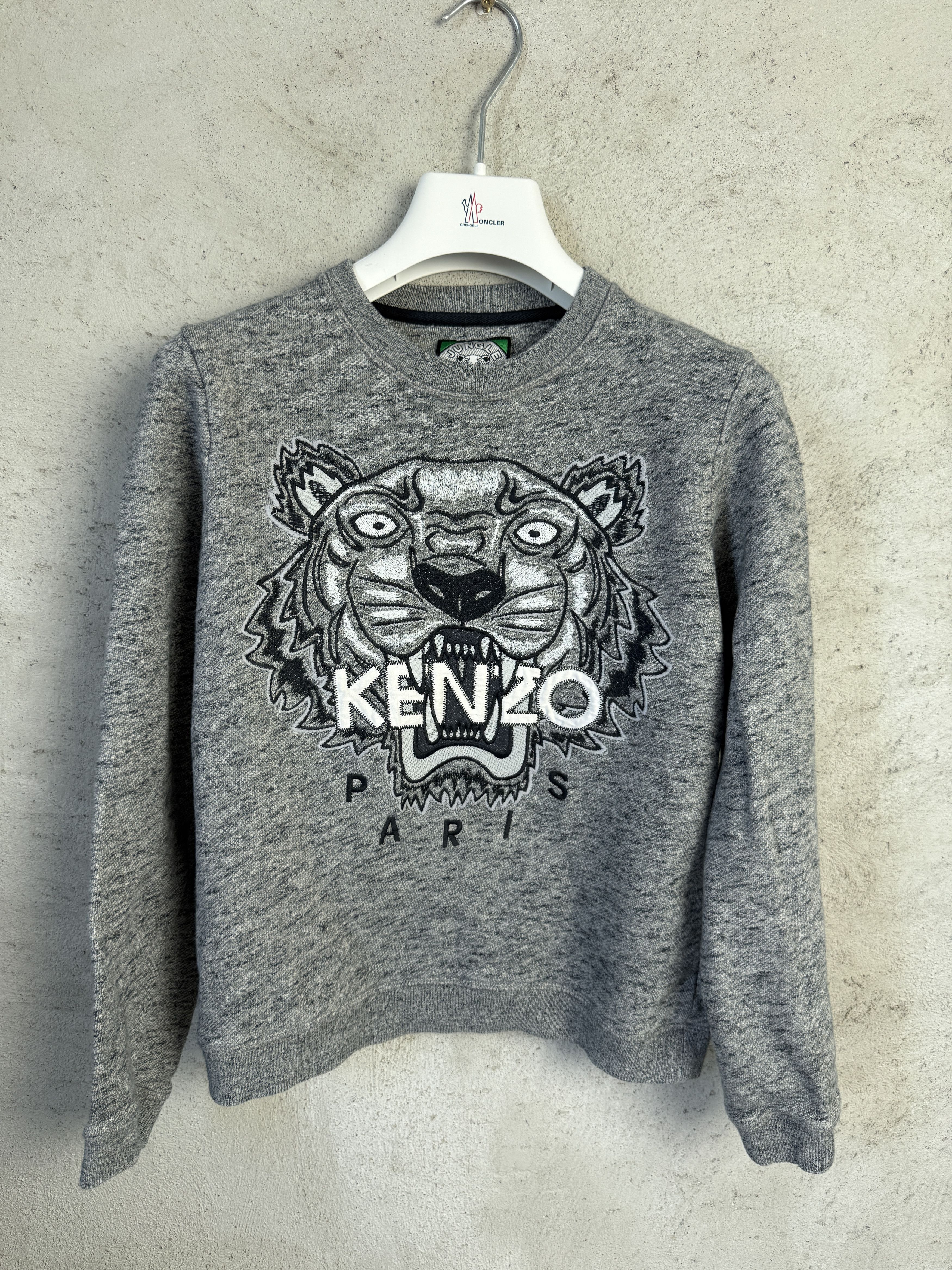 Kenzo Kenzo tiger big logo embroidered sweatshirt crewneck Size XS / US 0-2 / IT 36-38 - 1 Thumbnail