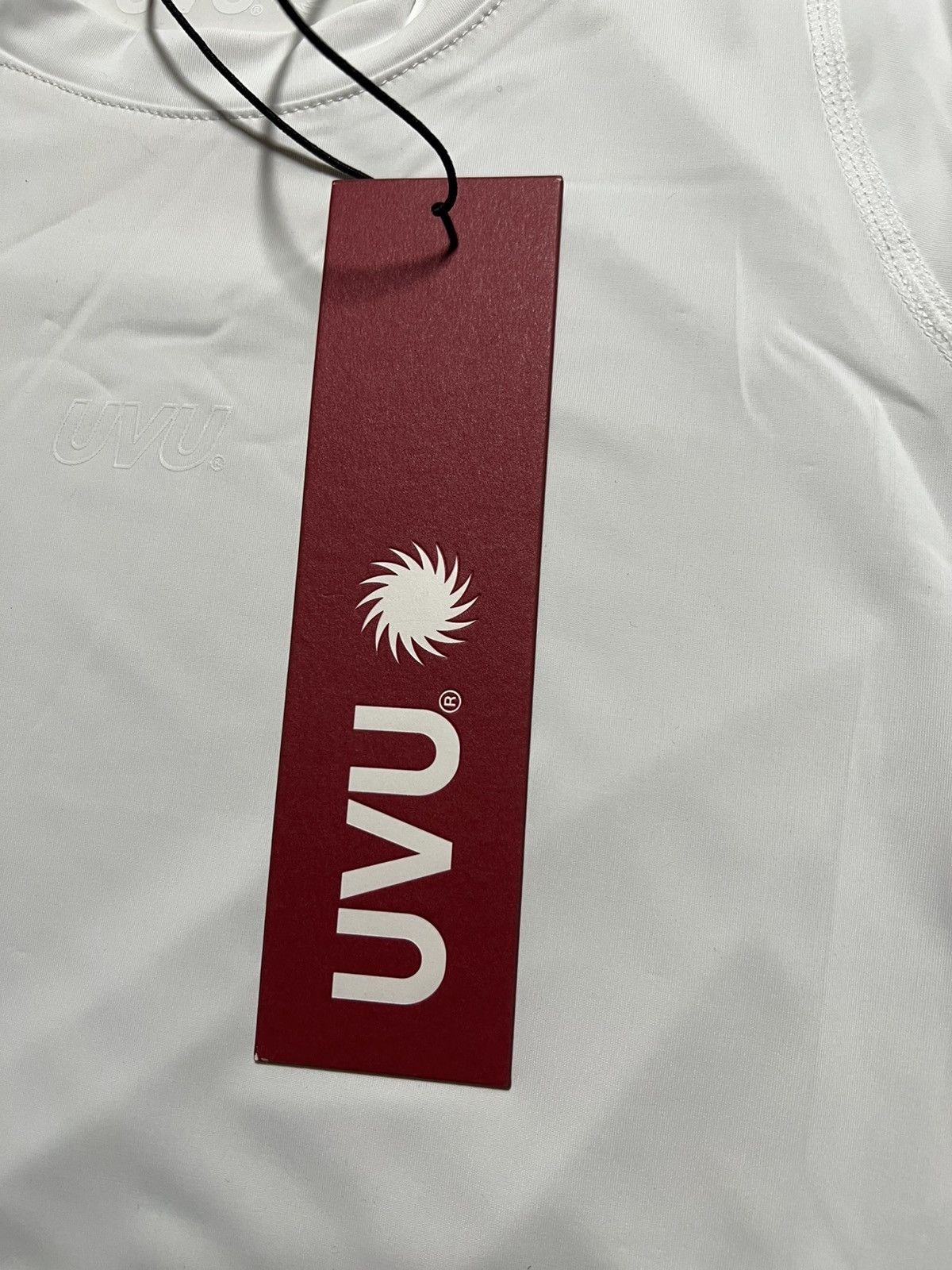 UVU Club L/S Training T-Shirt – White (Long Sleeve)