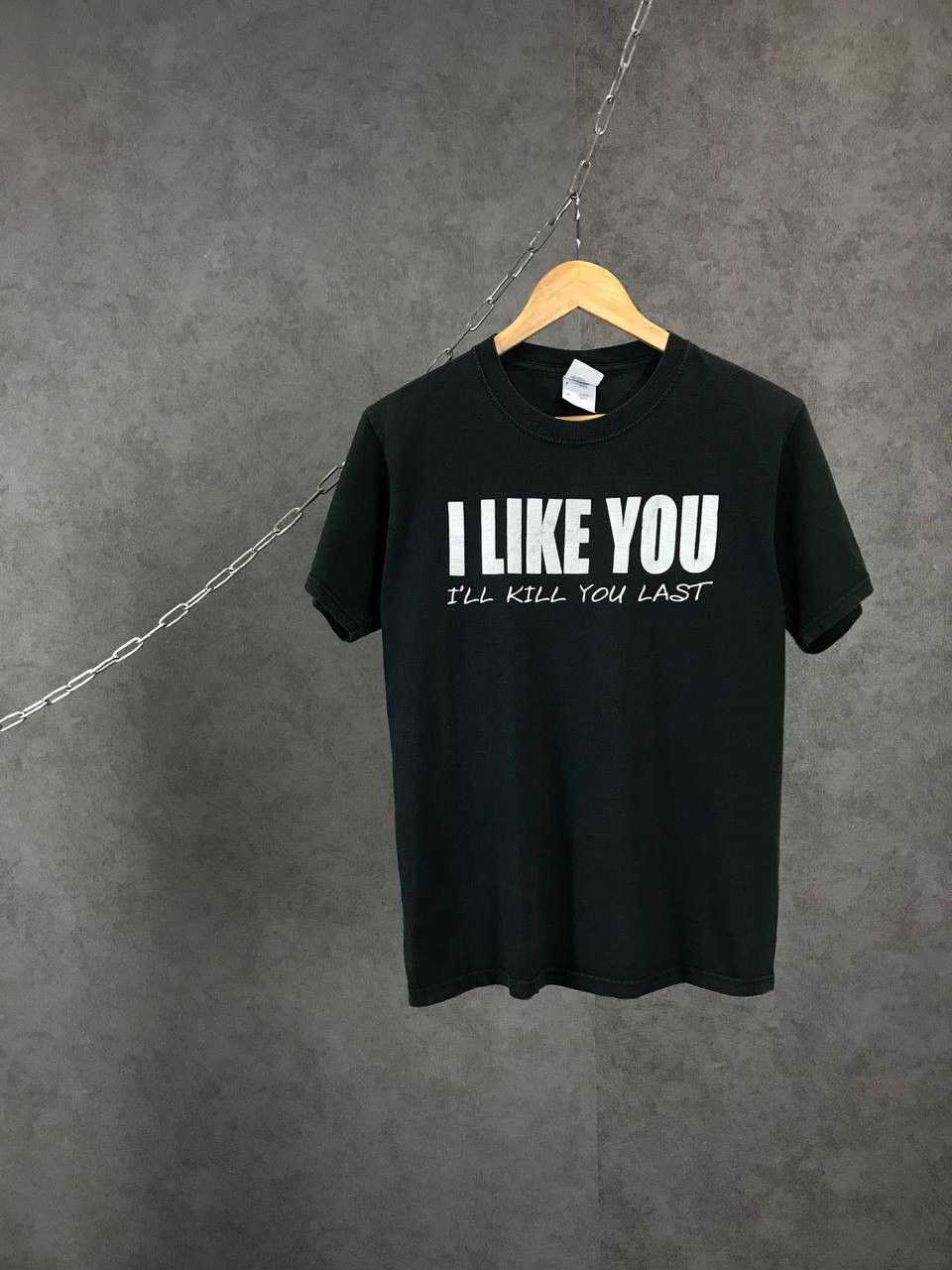 Vintage I love you I’ll kill you last vintage tee Size US S / EU 44-46 / 1 - 1 Thumbnail