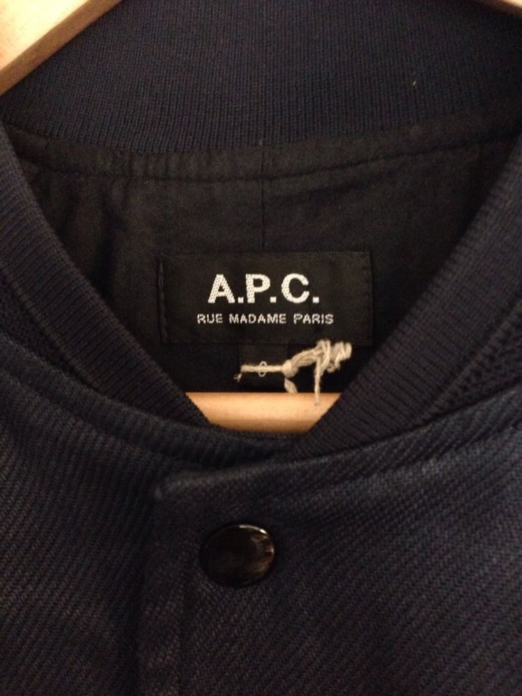 A.P.C. A.P.C. Linen Bomber Jacket Size US S / EU 44-46 / 1 - 2 Thumbnail