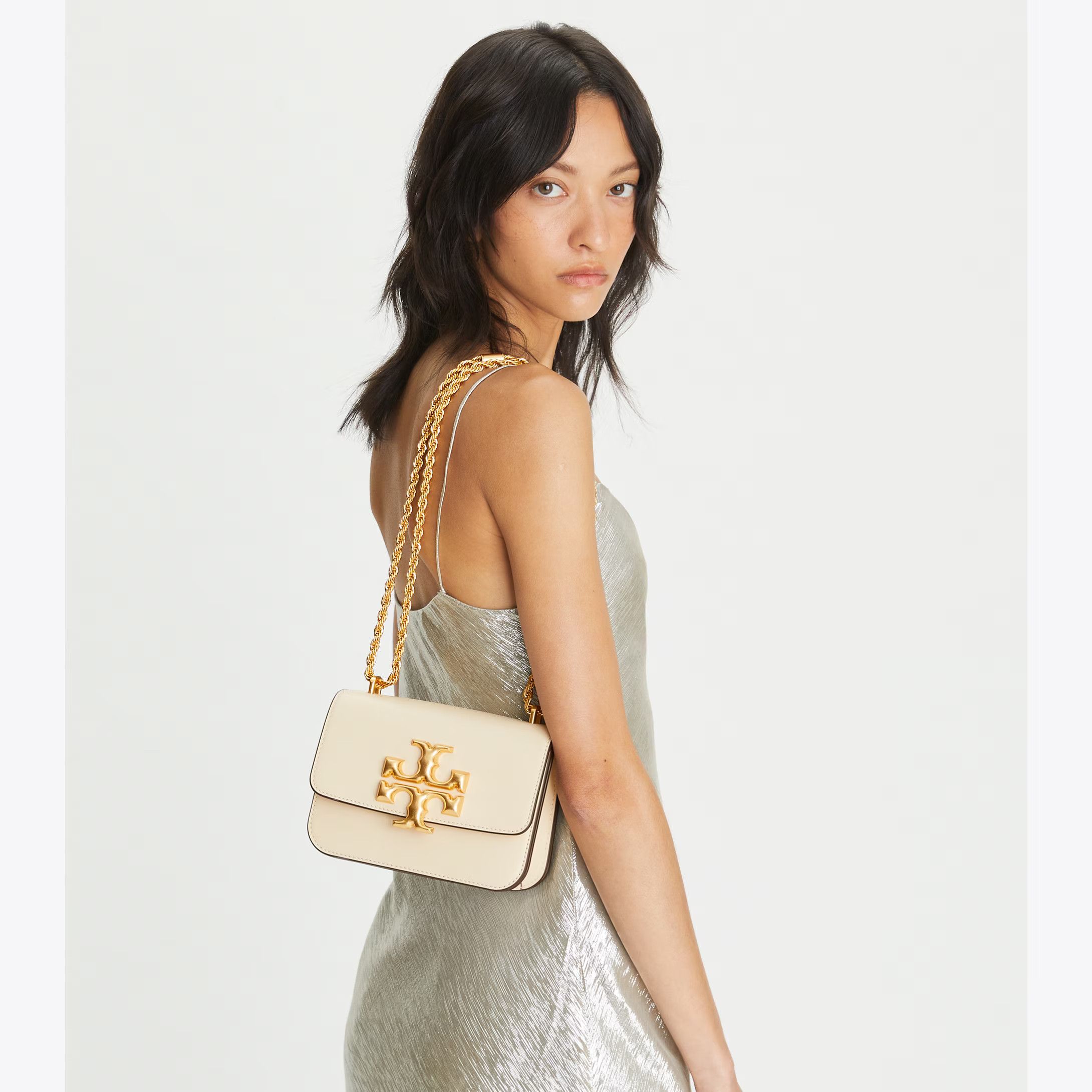 Tory Burch os11x0326 Size: OS / Small Eleanor Bag in Ivory Size ONE SIZE - 2 Thumbnail