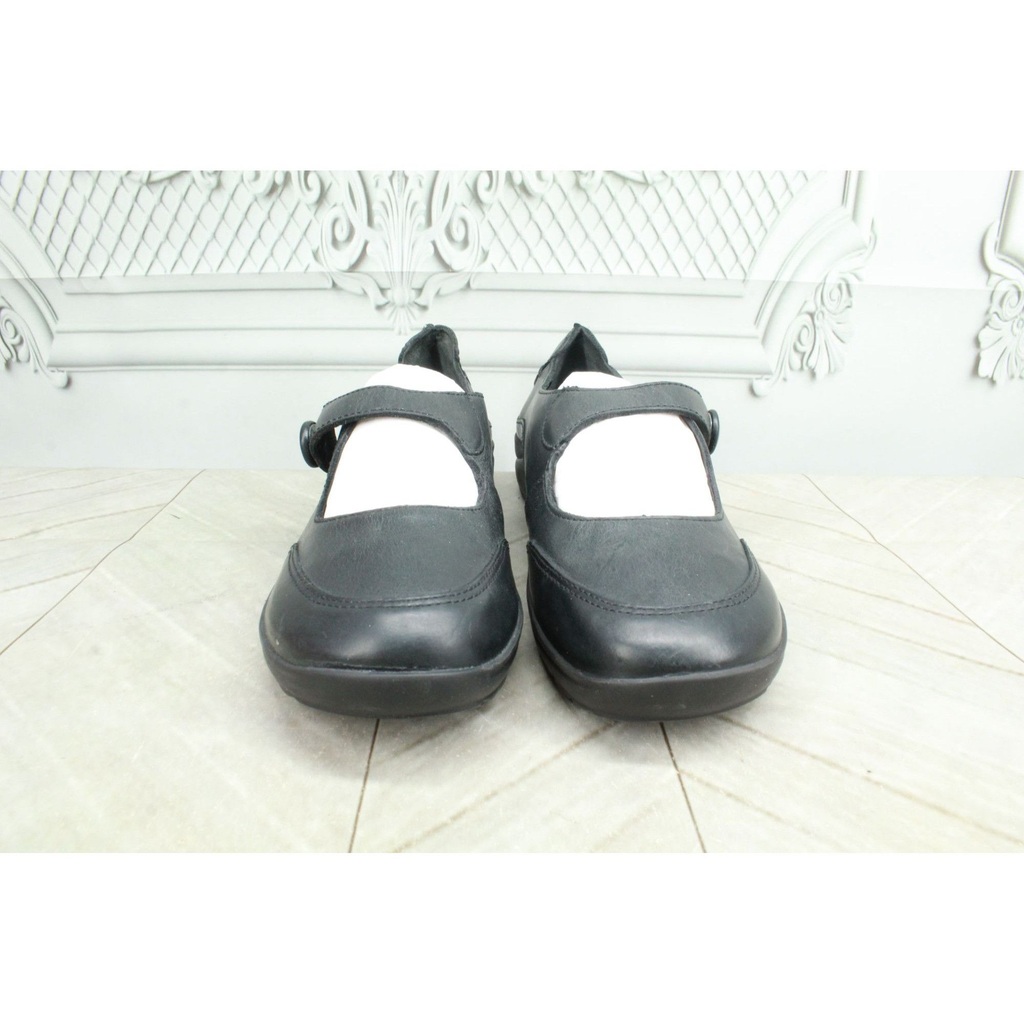 Leather LL Bean Women's Hook & Loop Mary Jane Flat Shoes Size US 6.5 / IT 36.5 - 5 Thumbnail