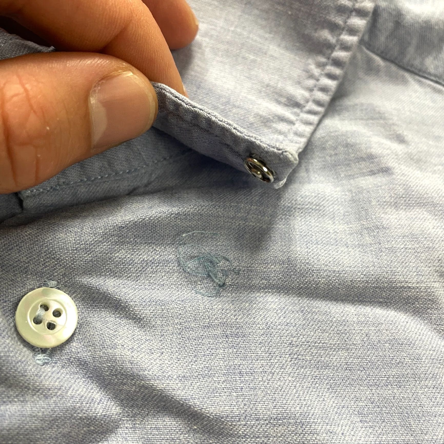 Armani VINTAGE? No. Armani Collezioni Dress Shirt Men XL Gray Long Sleeve Button-Down Work Italy Size 46R - 4 Thumbnail