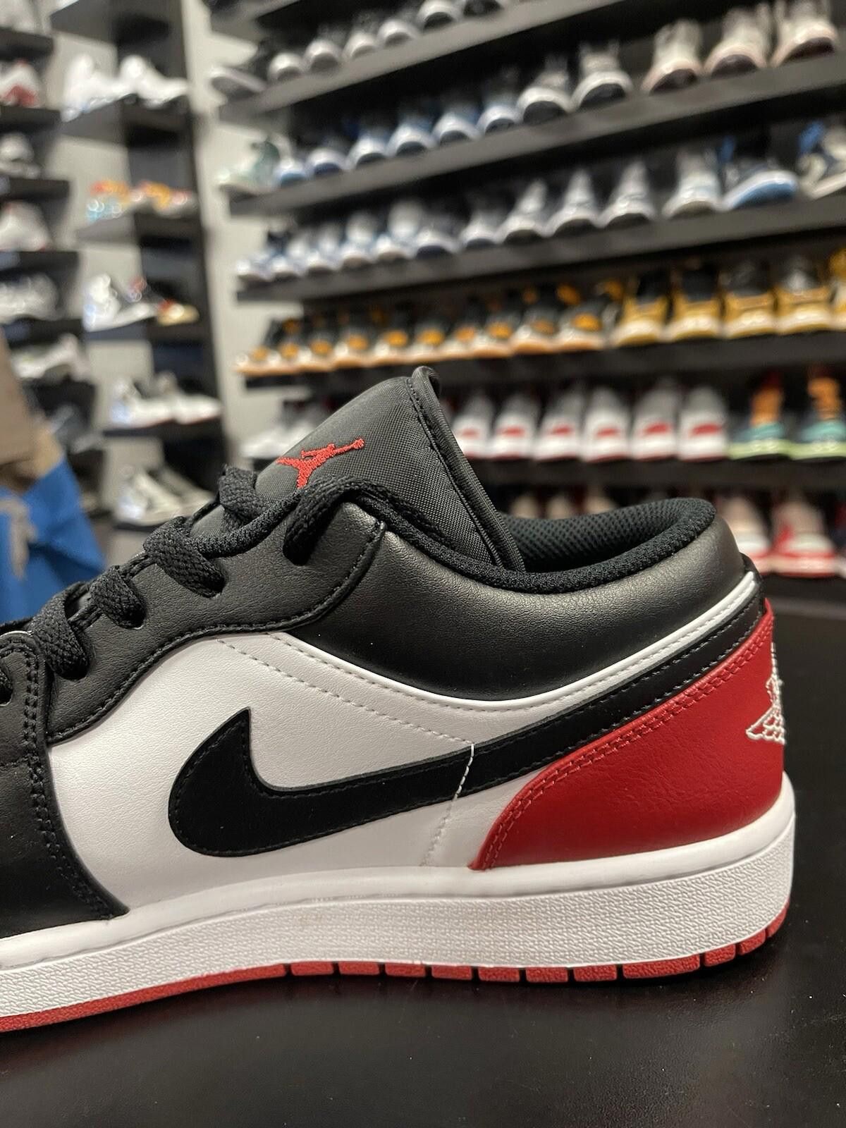 Nike Size 12 - Nike Air Jordan 1 Low Chicago Bred Toe 2.0 Men's Size US 12 / EU 45 - 6 Thumbnail