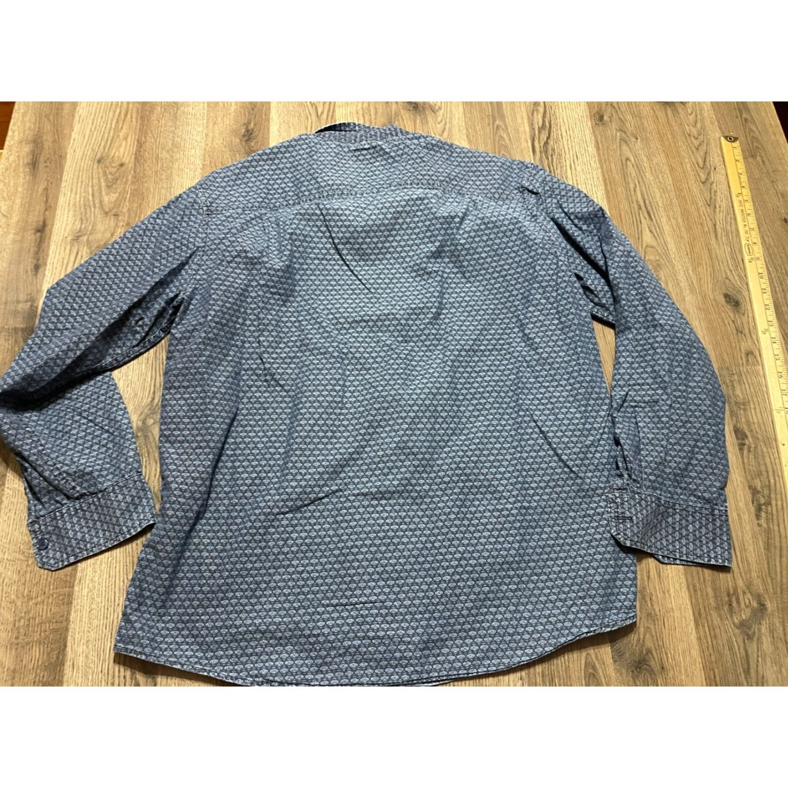 Vintage Method Shirt Men’s XL Blue Button Up Long Sleeve Pocket Shirt Size US XL / EU 56 / 4 - 2 Thumbnail