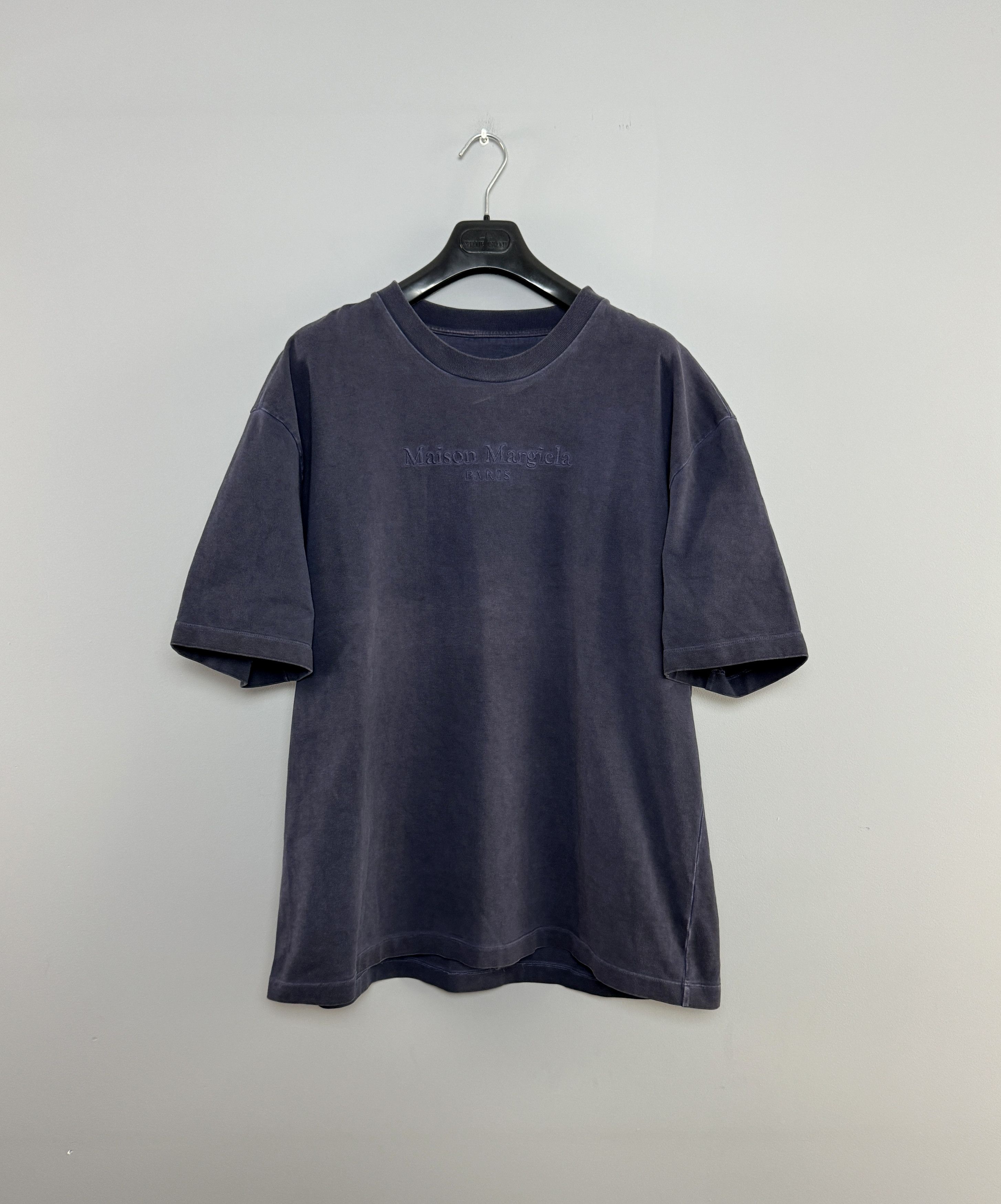 【24SS】Supreme x Maison Margiela Liquid Blue Oversized Tee Supreme MM6 Maison Margiela Liquid Blue Oversized Tee Black