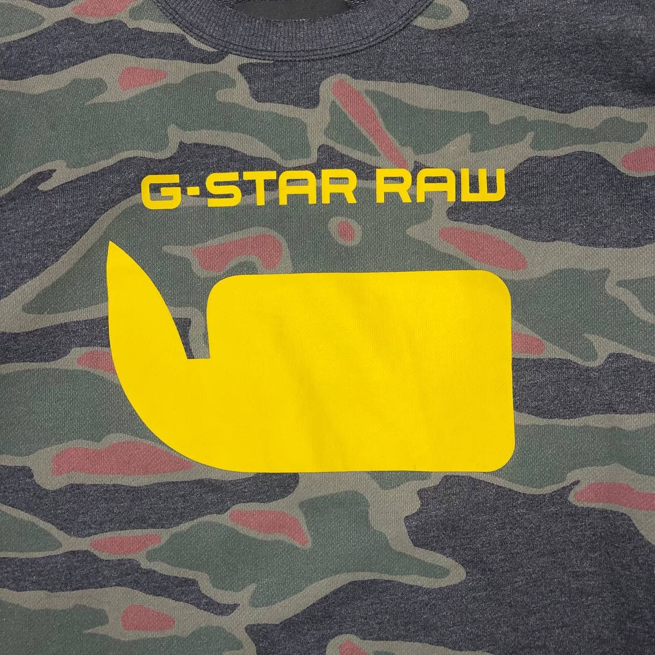 G-Star Streatwear G Star Raw Camo SweatShirts Big Logo sz S Size US S / EU 44-46 / 1 - 4 Thumbnail