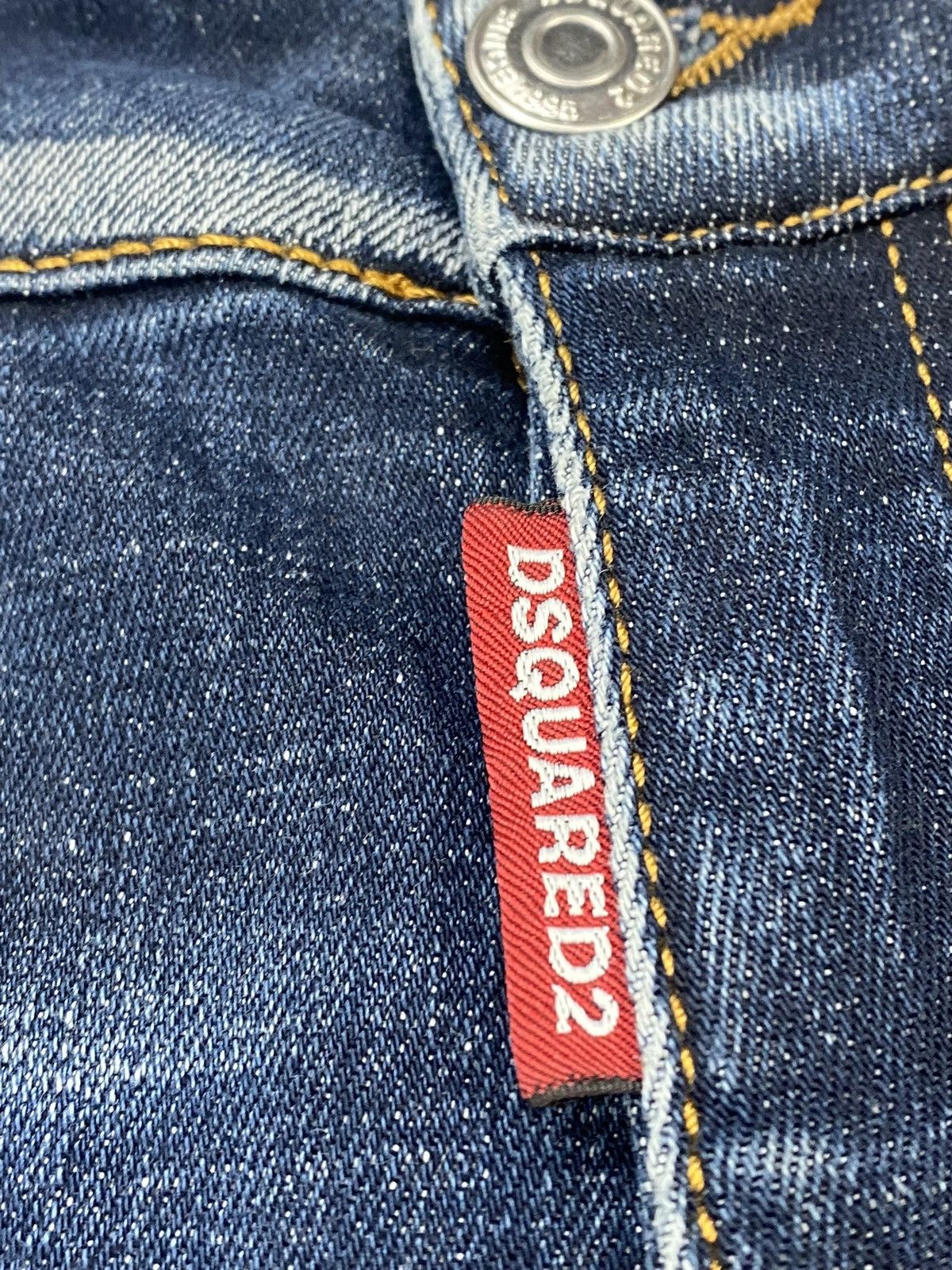 Dsquared2 🔥LASTDROP🔥 Dsquared D2 Tidy Biker Jeans Denim Painted Pants Size 24" / US 00 / IT 34 - 11 Thumbnail