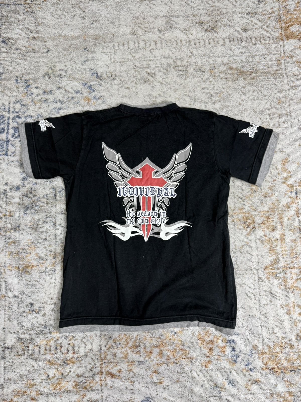 Hysteric Glamour Sasari cross ifsix style tshirt Size US M / EU 48-50 / 2 - 3 Thumbnail