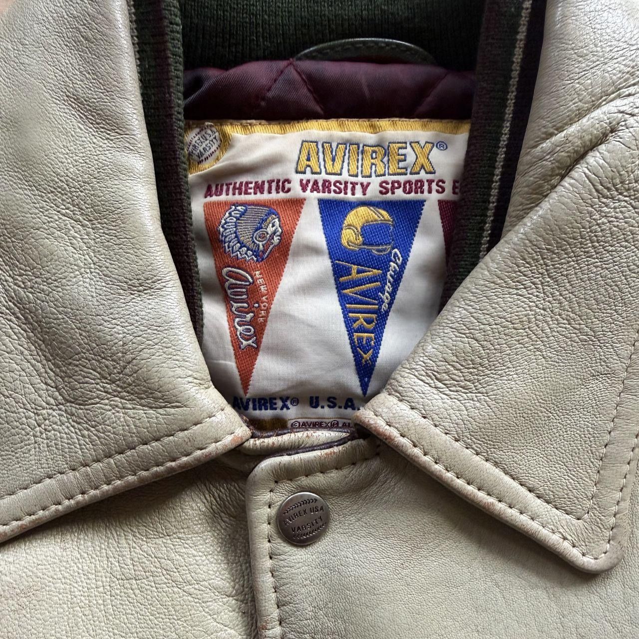 Avirex Avirex North West Wildbears Leather Varsity Jacket Size US XS / EU 42 / 0 - 3 Thumbnail