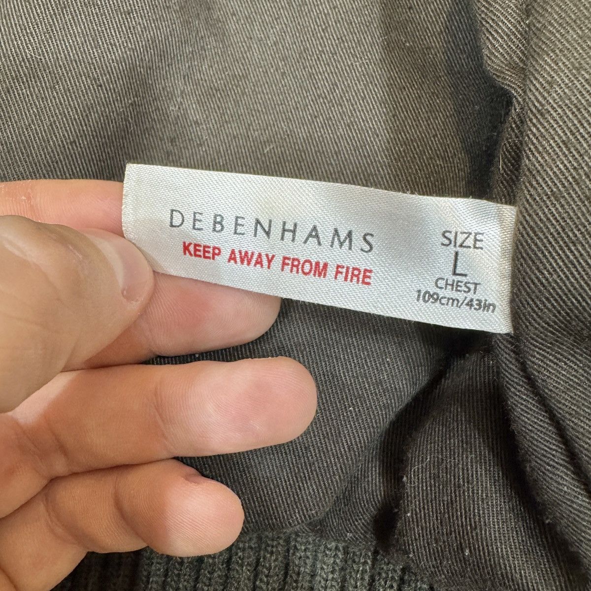 Other Debenhams Leather A-2 Aviator Jacket L size Size US L / EU 52-54 / 3 - 11 Thumbnail