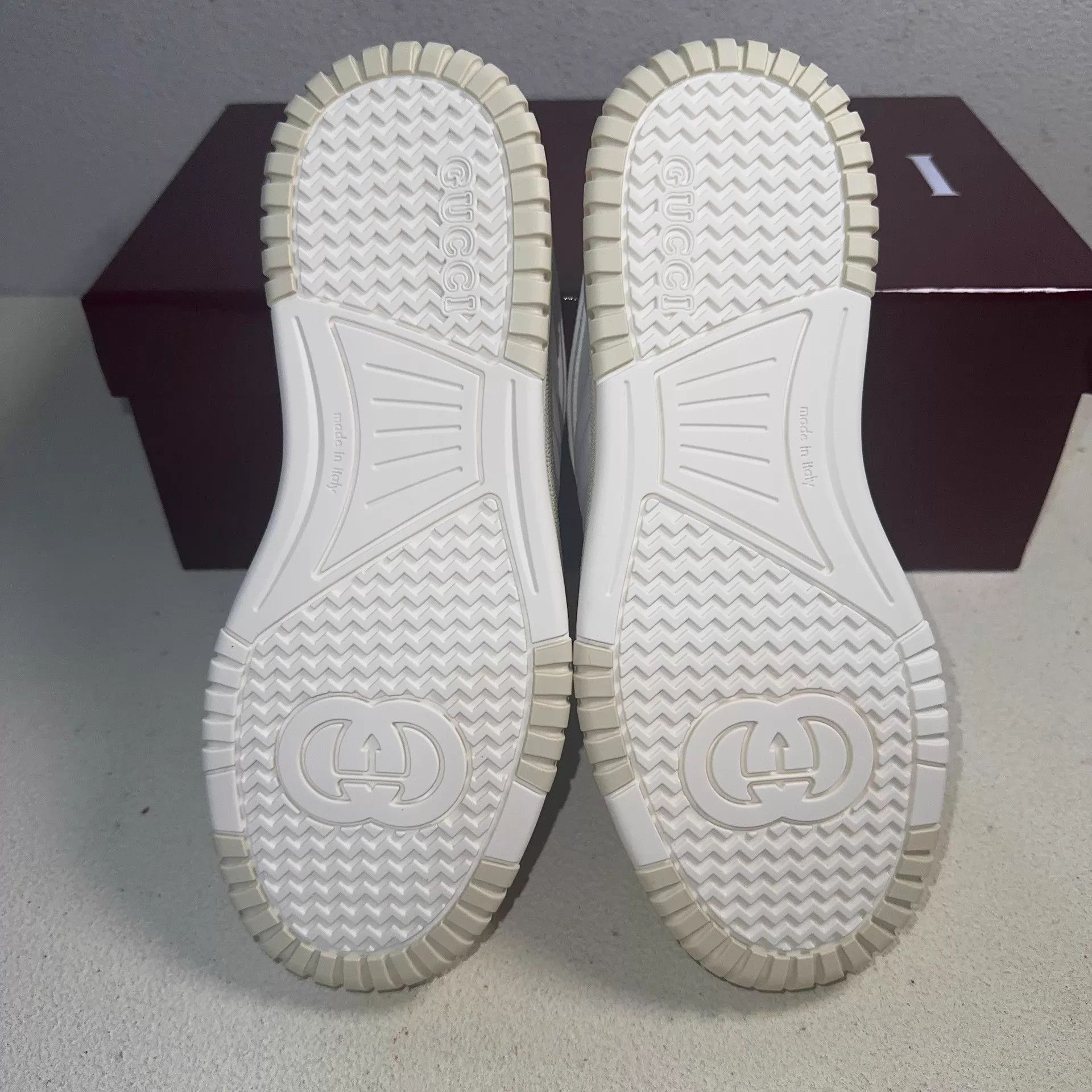 Gucci GUCCI Horsebit 1955 Women's White Sneaker 37.5 Size US 7 / IT 37 - 4 Thumbnail