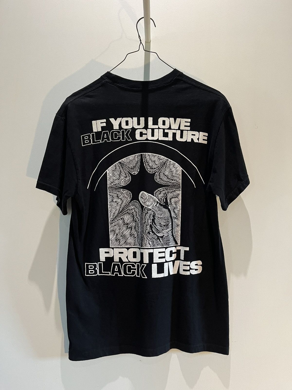 Brain Dead Brain Dead x Blood Orange x BLM Black Tee Size US M / EU 48-50 / 2 - 2 Thumbnail