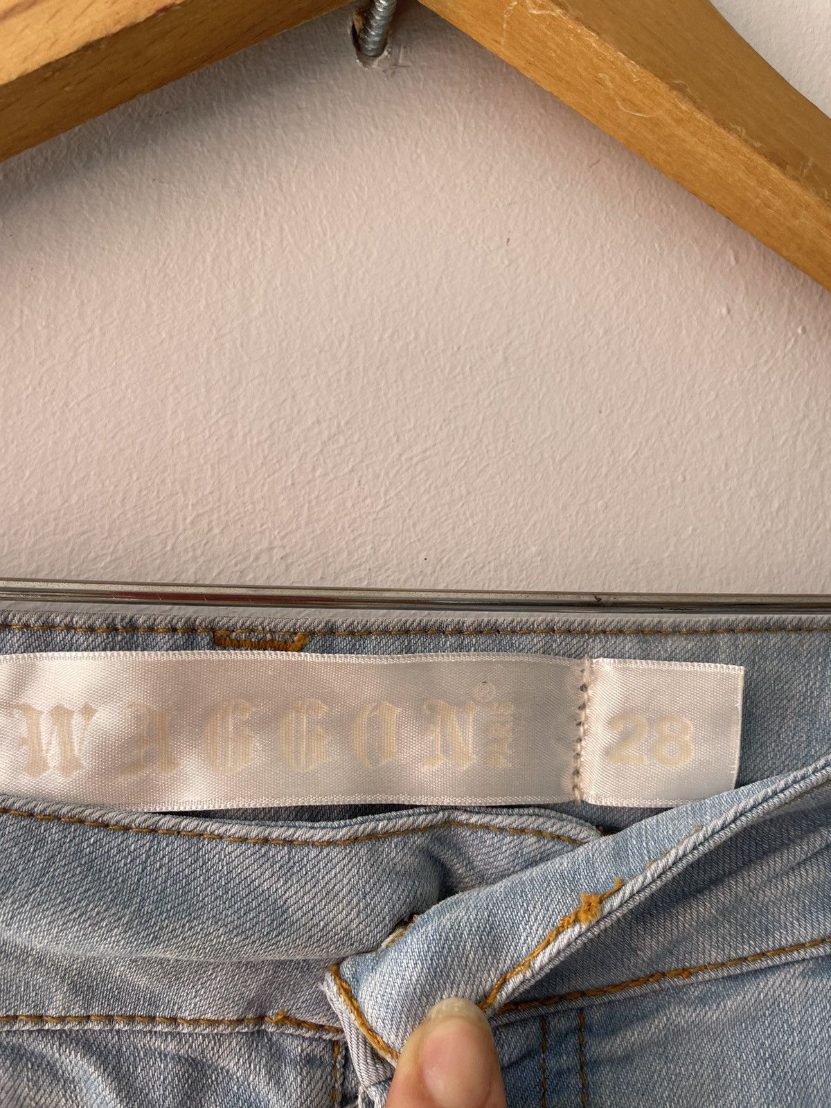 Vintage Parisian jean Size 24" / US 00 / IT 34 - 9 Thumbnail